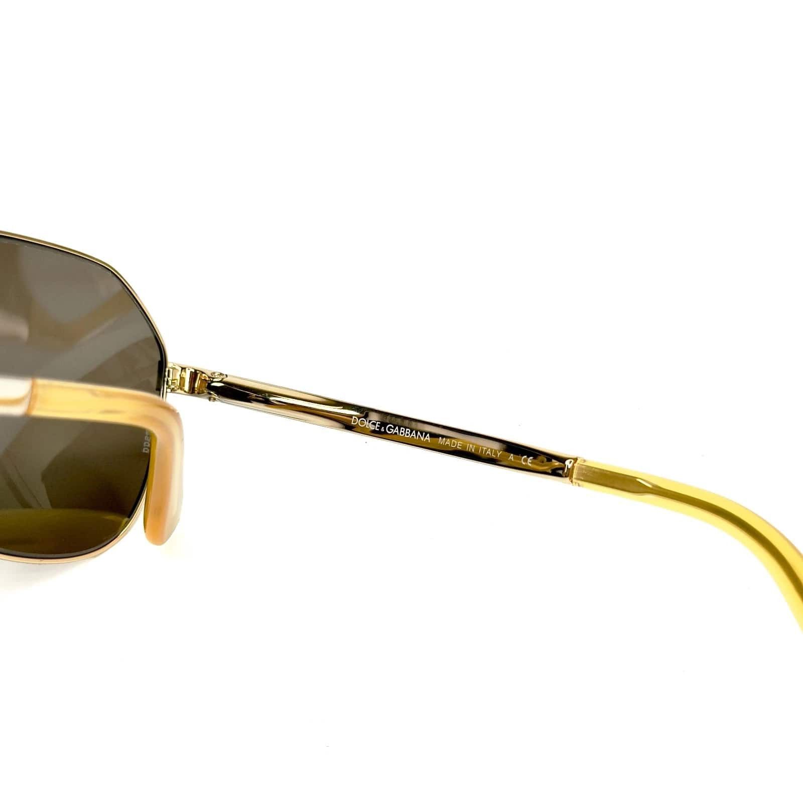 Dolce & Gabbana DOLCE & GABBANA DG2144 2144 Silver Mirrored Sunglasses Size ONE SIZE - 5 Thumbnail