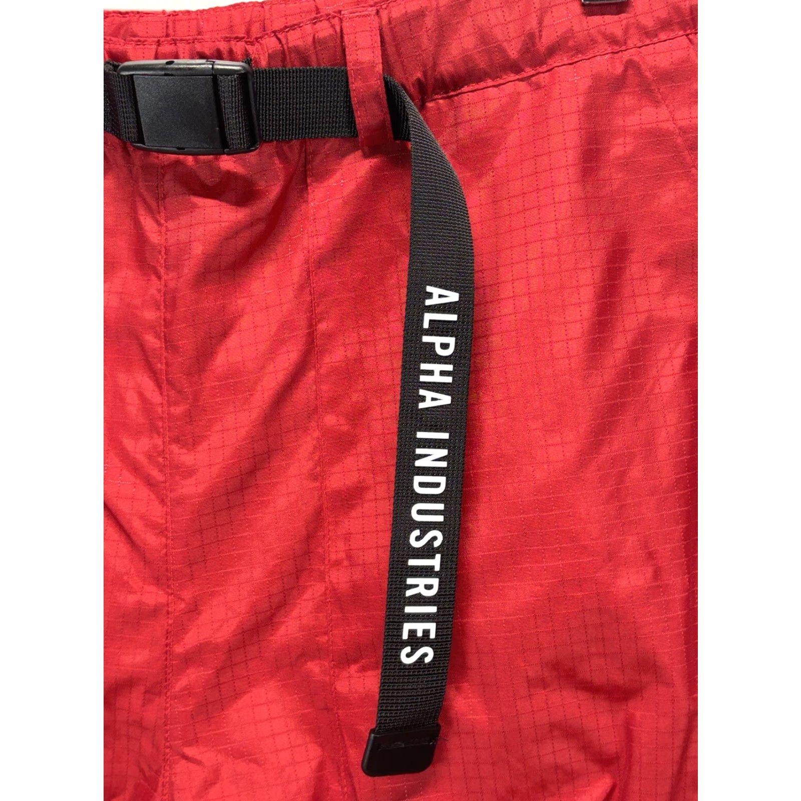 Alpha Industries Alpha Industries Atlanta Hawks Rip Stop Shorts Sz X-Large Mens Red Belted NBA Size US 36 / EU 52 - 5 Thumbnail