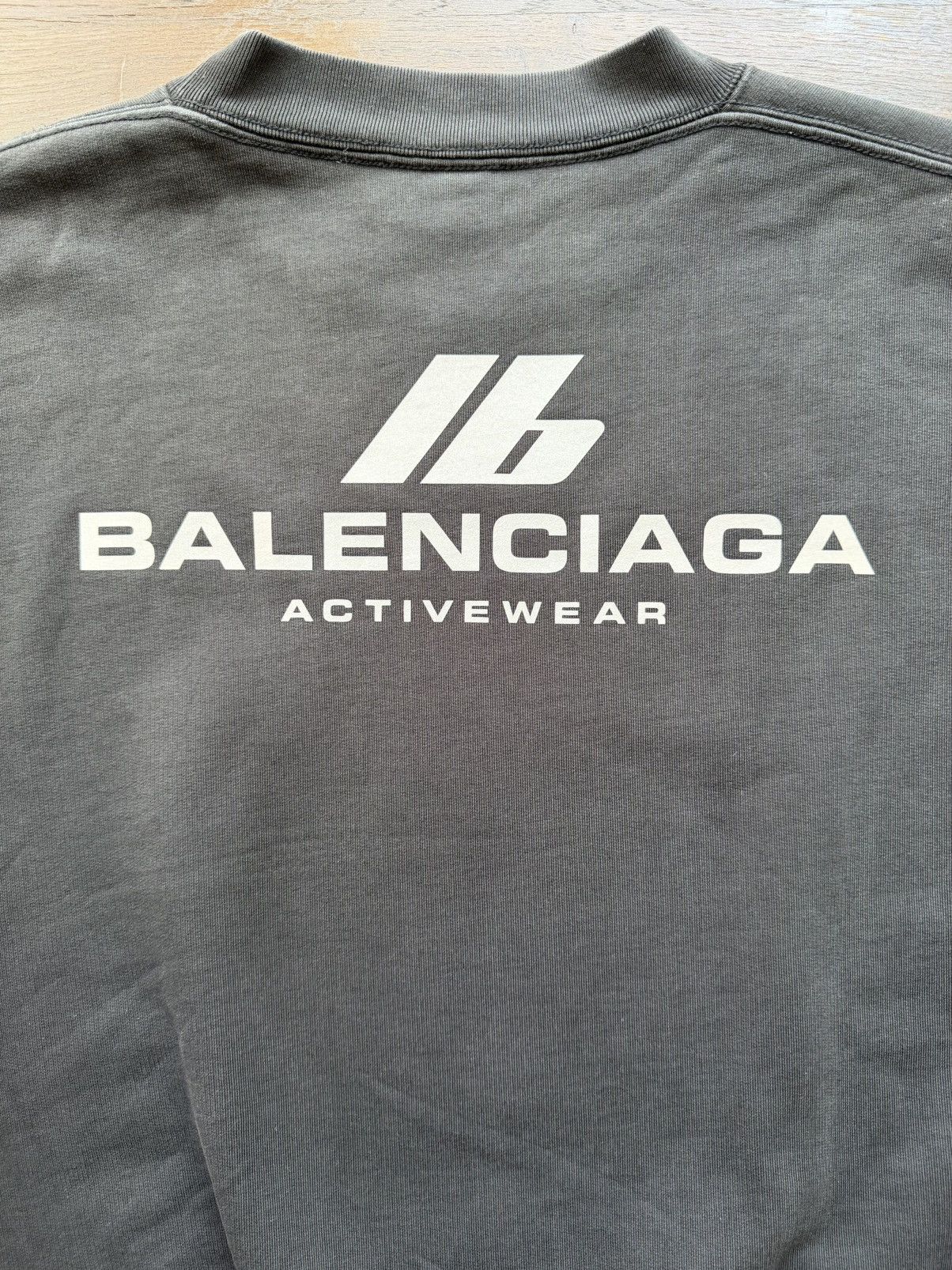 Balenciaga Activewear crewneck sweatshirt sweater size M Medium Size US M / EU 48-50 / 2 - 3 Thumbnail
