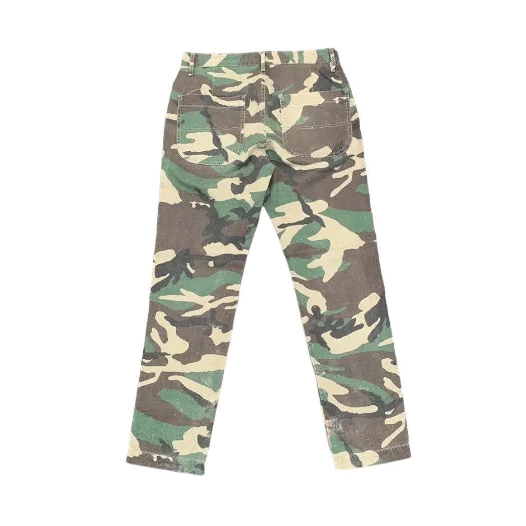 Hunter BROWNY Military Camo Woodland Trousers Fatigue Pants W32 Size US 32 / EU 48 - 2 Thumbnail