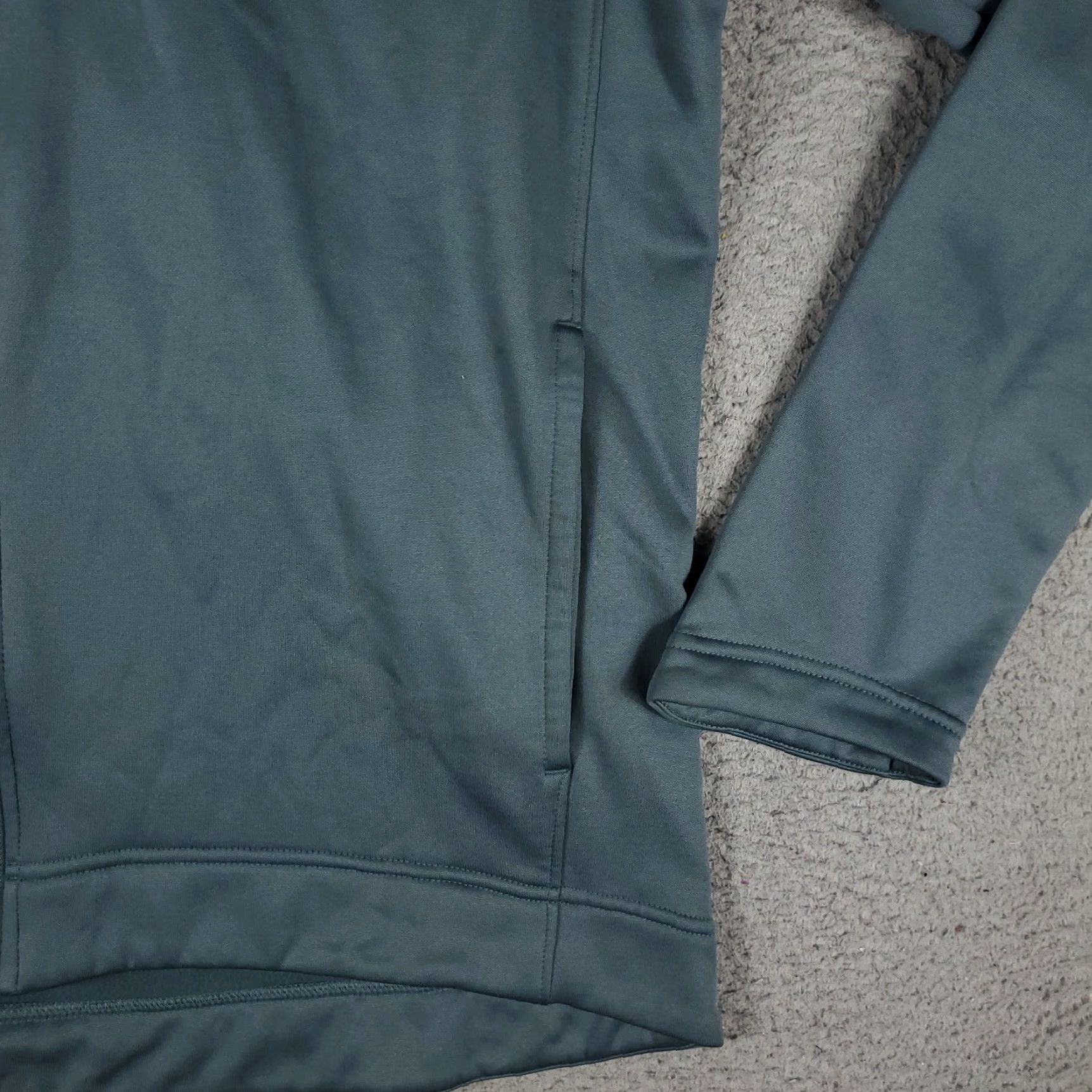 Nike Nike Hoodie Mens Large Blue Full Zip Sweatshirt Jacket Elite Swoosh Logo Size US L / EU 52-54 / 3 - 5 Thumbnail
