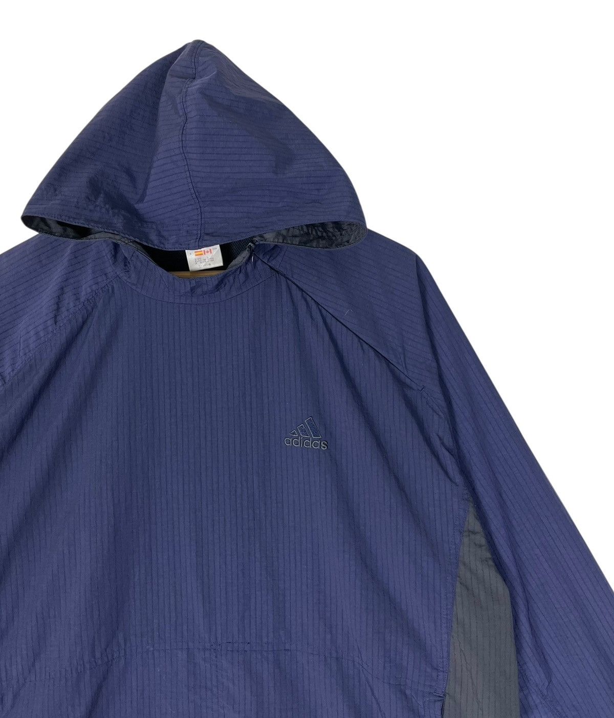 Adidas × Vintage Vintage Adidas Side Zipper Light Hoodie Jacket Size US L / EU 52-54 / 3 - 6 Thumbnail