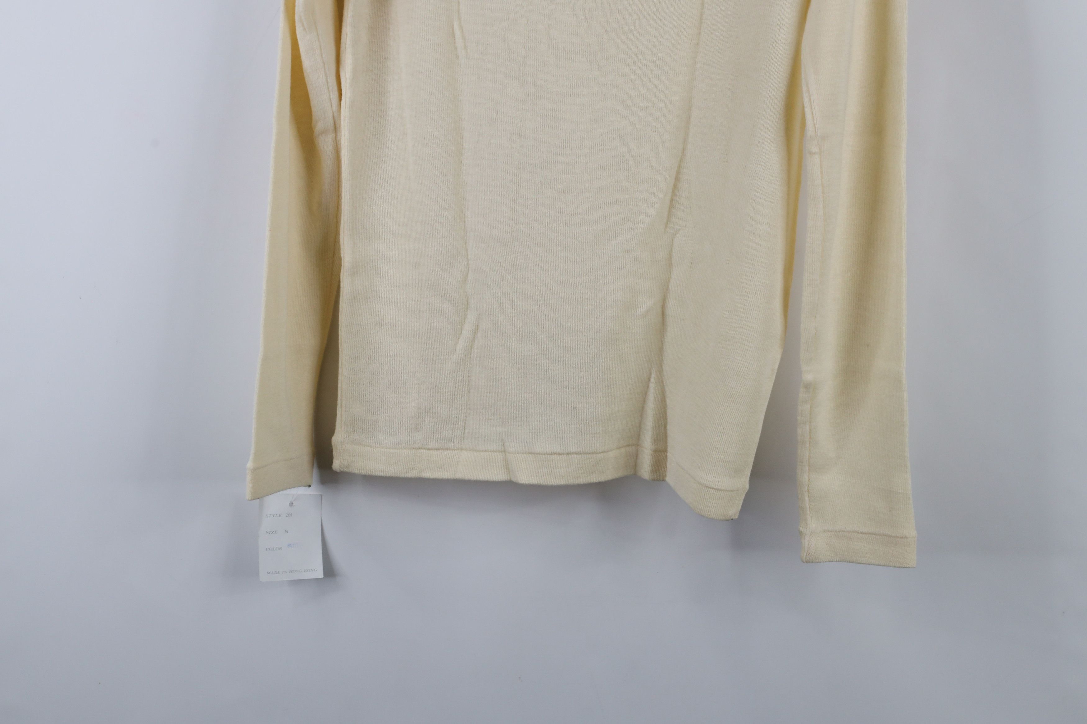 Vintage Deadstock Vintage 70s Lord & Taylor Knit Turtleneck Sweater Size S / US 4 / IT 40 - 11 Thumbnail