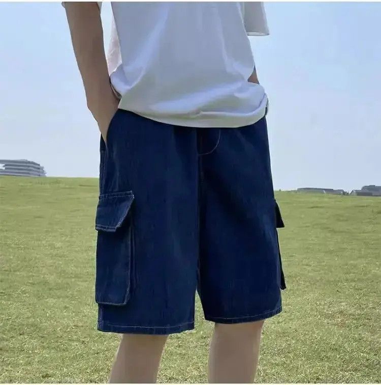 Japanese Brand Casual versatile straight leg jeans Size US 32 / EU 48 - 3 Thumbnail