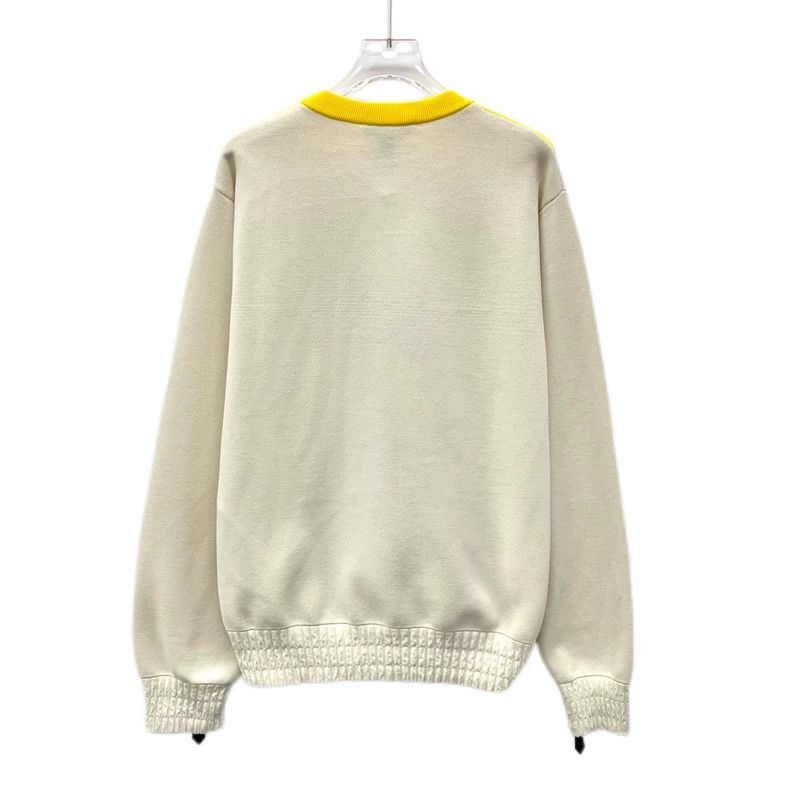 Louis Vuitton Louis Vuitton 23 color-block logo embroidered cotton crewn Size XS / US 0-2 / IT 36-38 - 2 Thumbnail