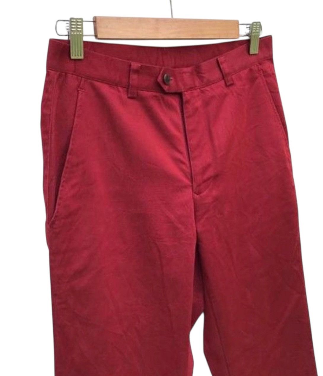 Jean Paul Gaultier Jean Paul Gaultier Red Casual Pants Archive Size US 29 - 2 Thumbnail
