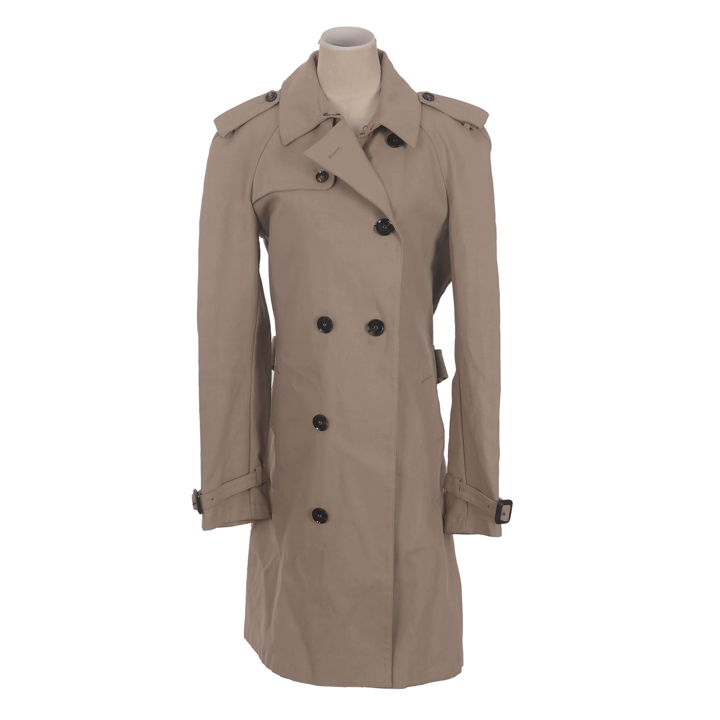Burberry Burberry Cotton Coat M Women Size M / US 6-8 / IT 42-44 - 1 Thumbnail