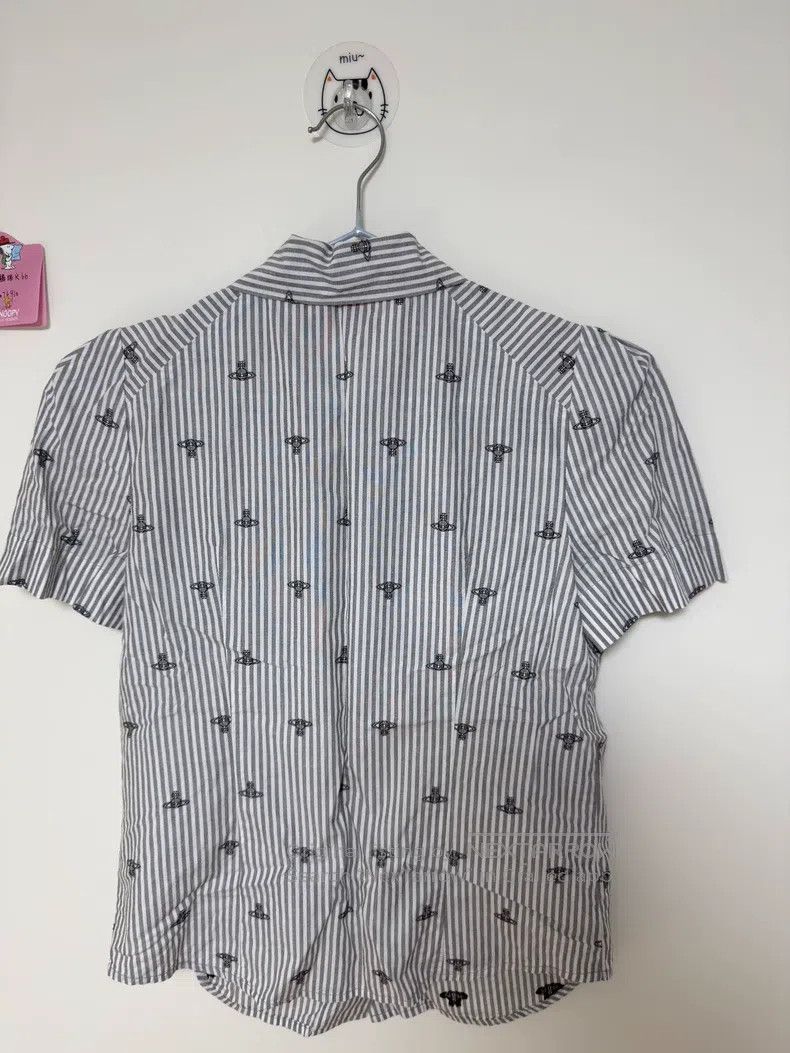 Vivienne Westwood Vivienne Westwood Butterfly Knot Striped Saturn Short Slee Size S / US 4 / IT 40 - 2 Thumbnail