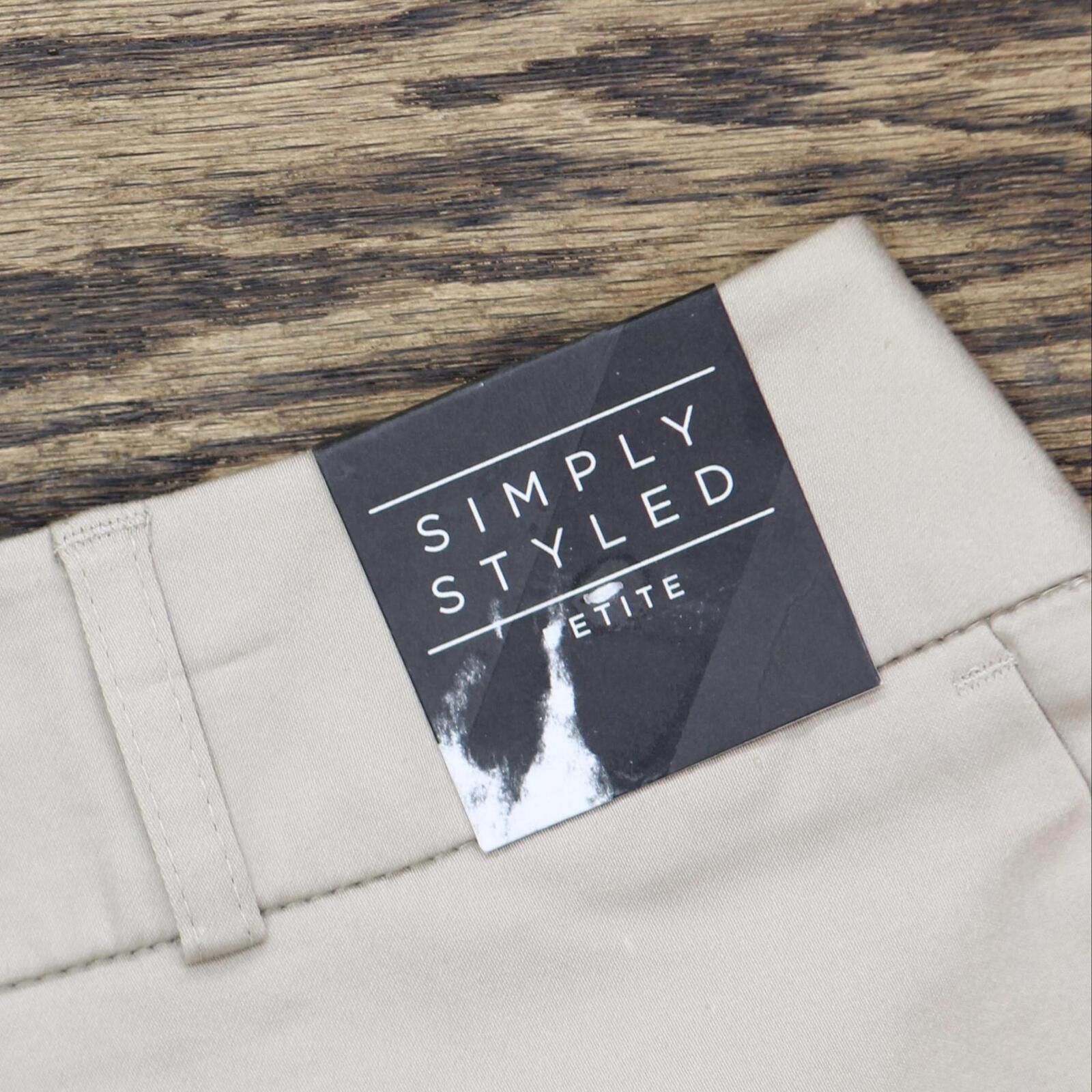 Other Nwt Simply Styled Chino With Pockets S22381 4p Silver Brown Size 27" / US 4 / IT 40 - 3 Thumbnail