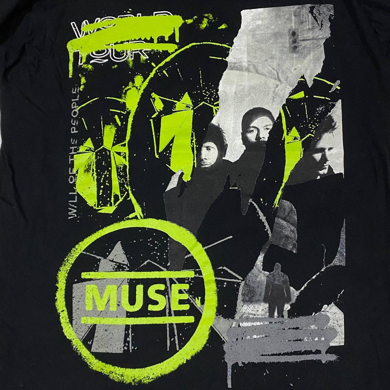 Band Tees Preloved Rock band muse will of the people tour official Size US L / EU 52-54 / 3 - 5 Thumbnail