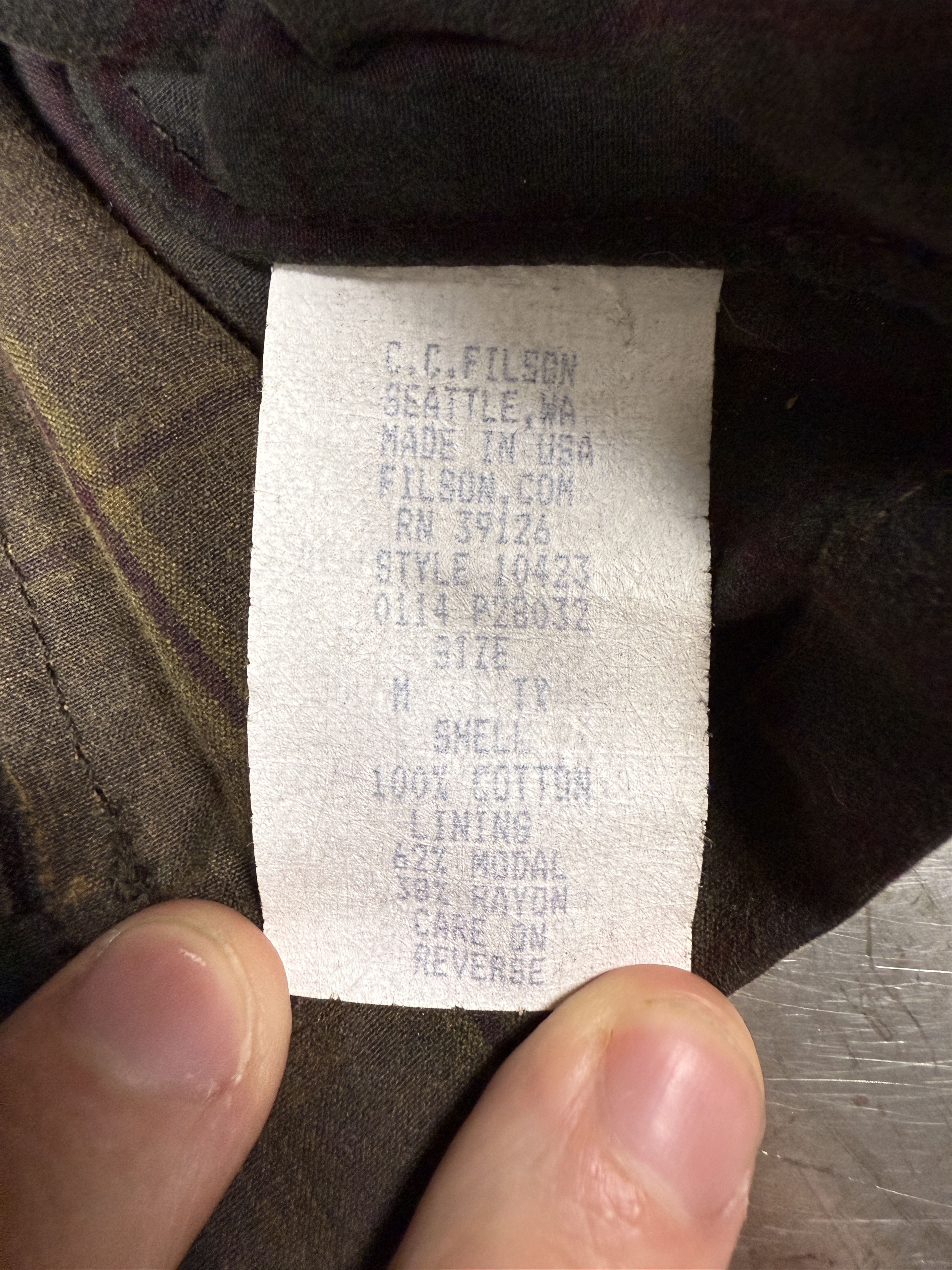 Filson Filson 10423 Guide Vest Waxed Tartan Size US M / EU 48-50 / 2 - 4 Thumbnail