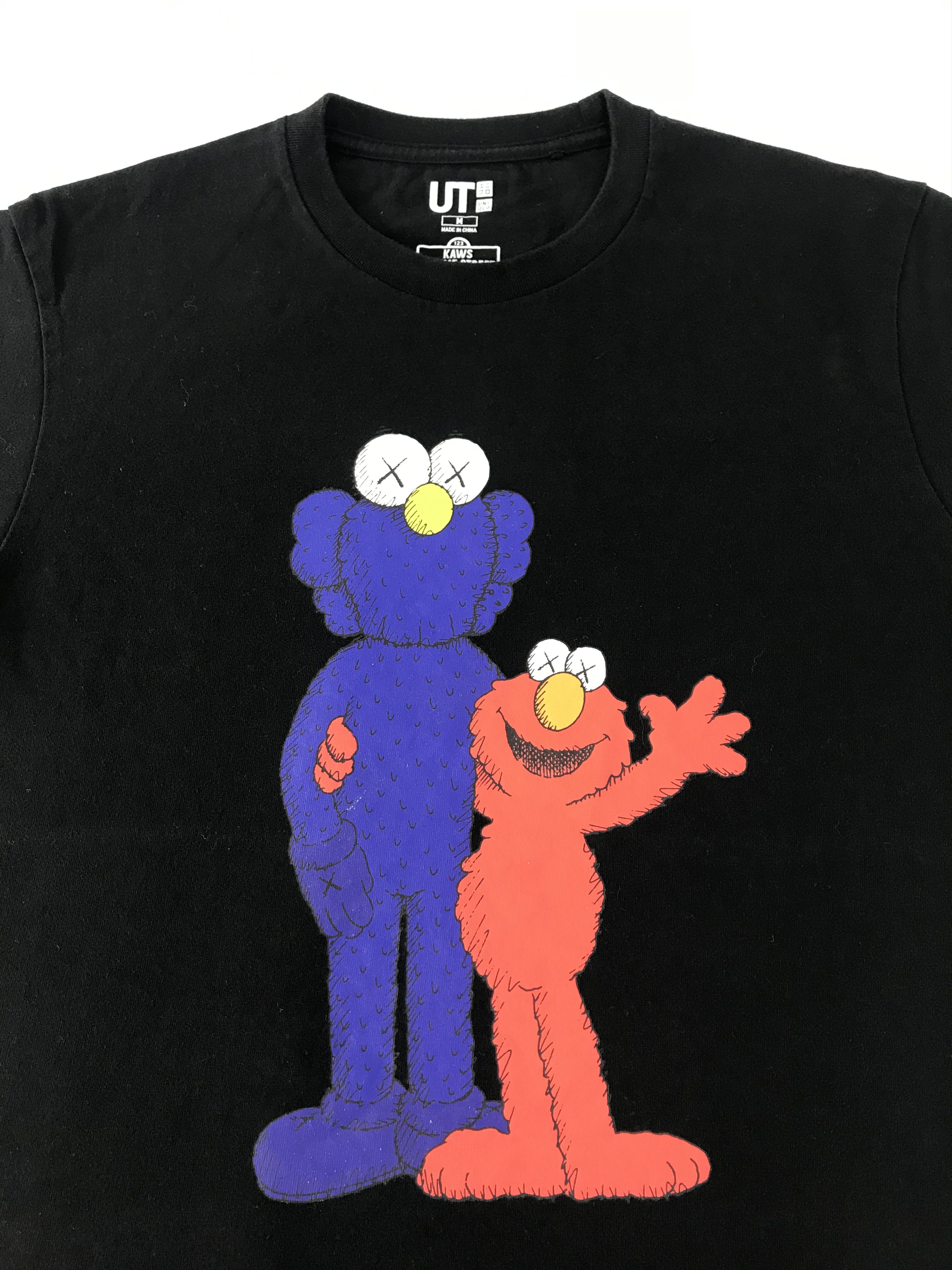 Kaws Kaws Sesame Street Big Logo Printed Tee T-shirt Size US M / EU 48-50 / 2 - 3 Thumbnail