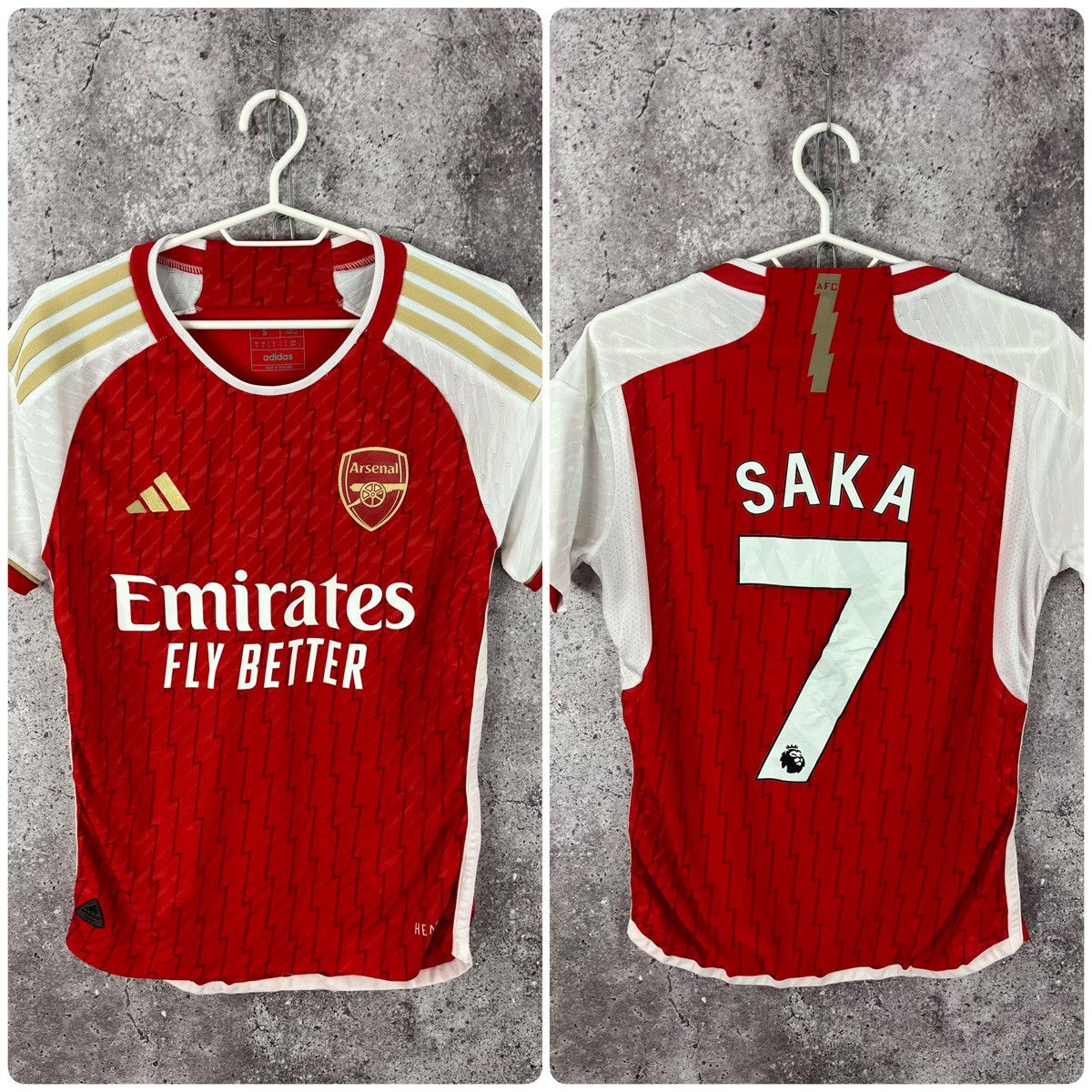 Other Arsenal 2023/2024 #7 Saka Home Soccer Jersey Heat RDY Size S Size US S / EU 44-46 / 1 - 1 Thumbnail