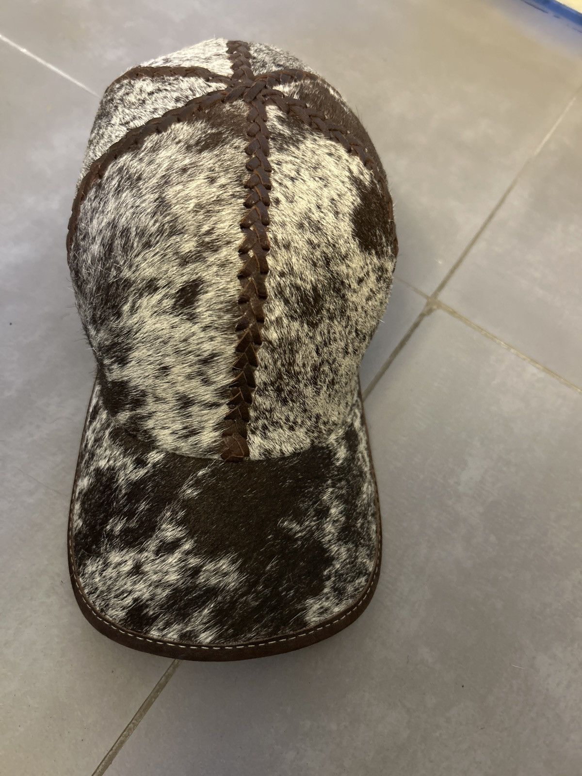 Vintage Vintage Native American cow hide hat Size ONE SIZE - 6 Thumbnail