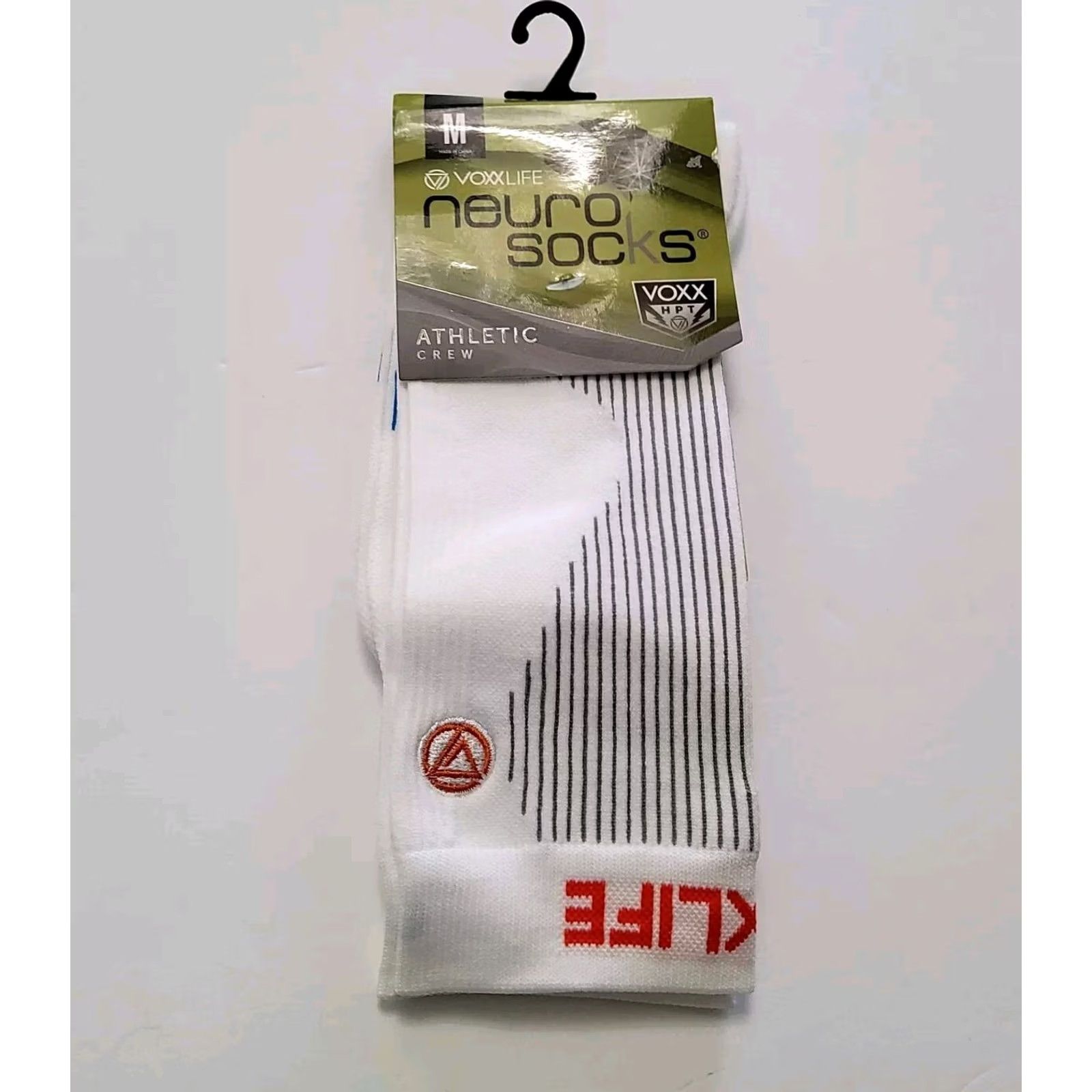Alife Voxx Life Stasis Neuro Socks Athletic Crew Size M White Men Size ONE SIZE - 2 Thumbnail