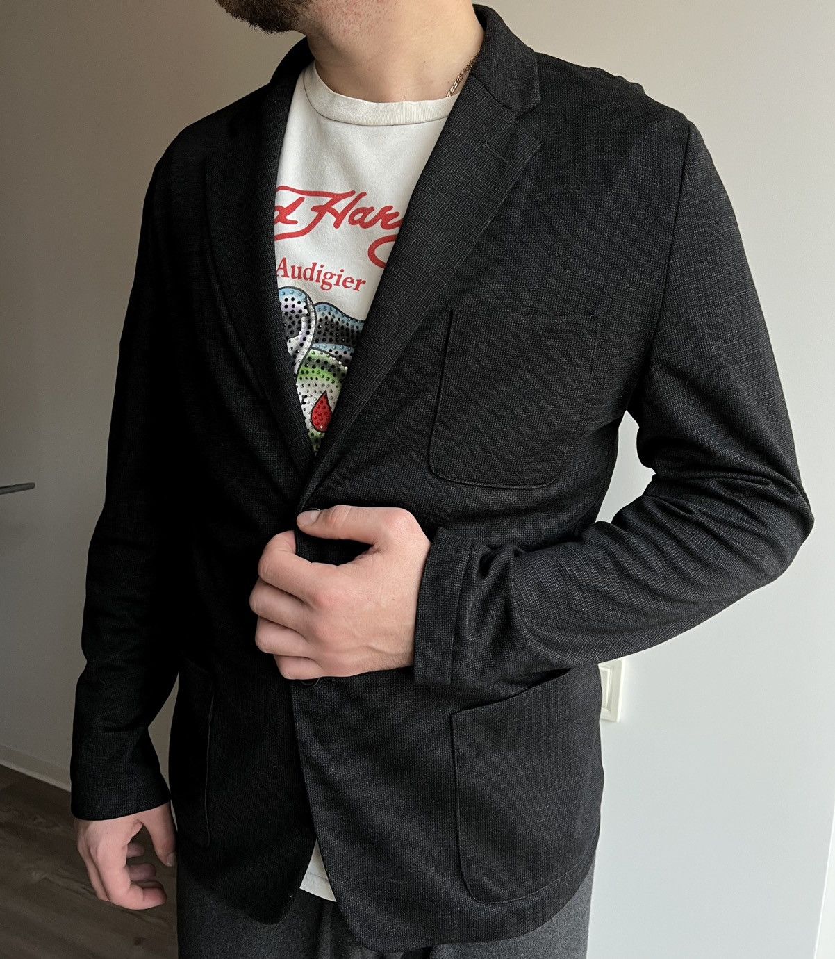 Other Van Laack Dark Gray Two Button Blazer Jacket Size US M / EU 48-50 / 2 - 15 Thumbnail