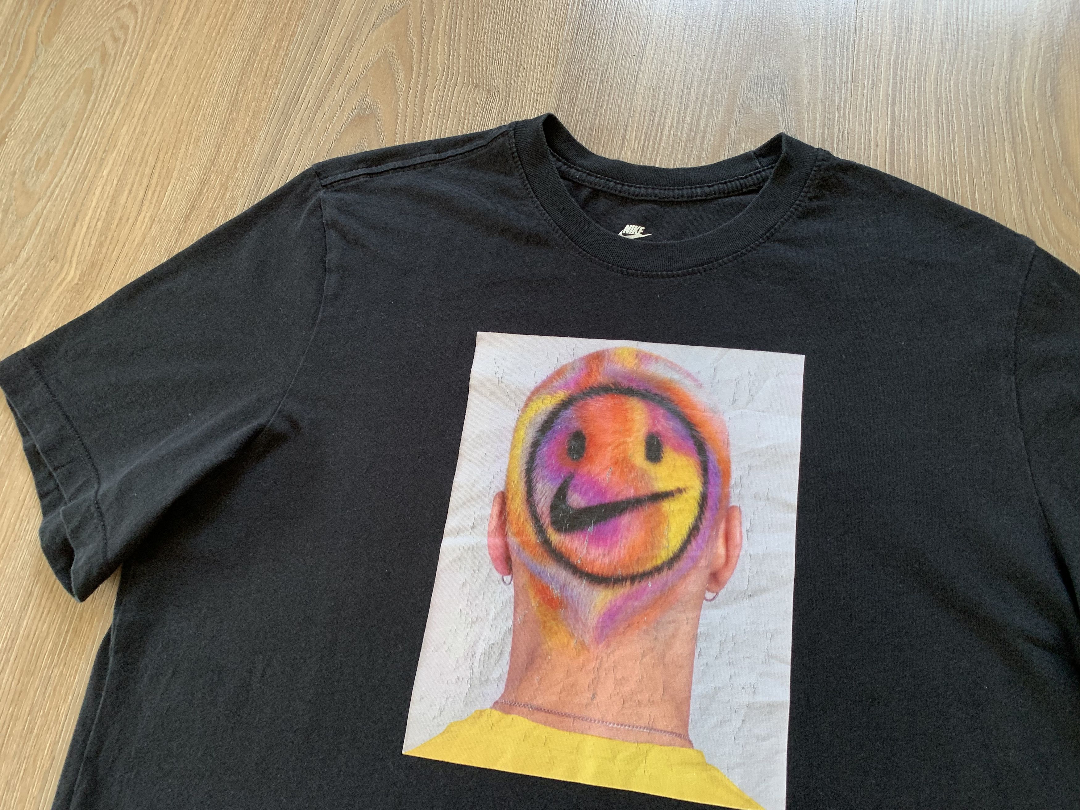 Nike The Nike Tee Black Cotton Printed T Shirt 2022 Size US L / EU 52-54 / 3 - 4 Thumbnail