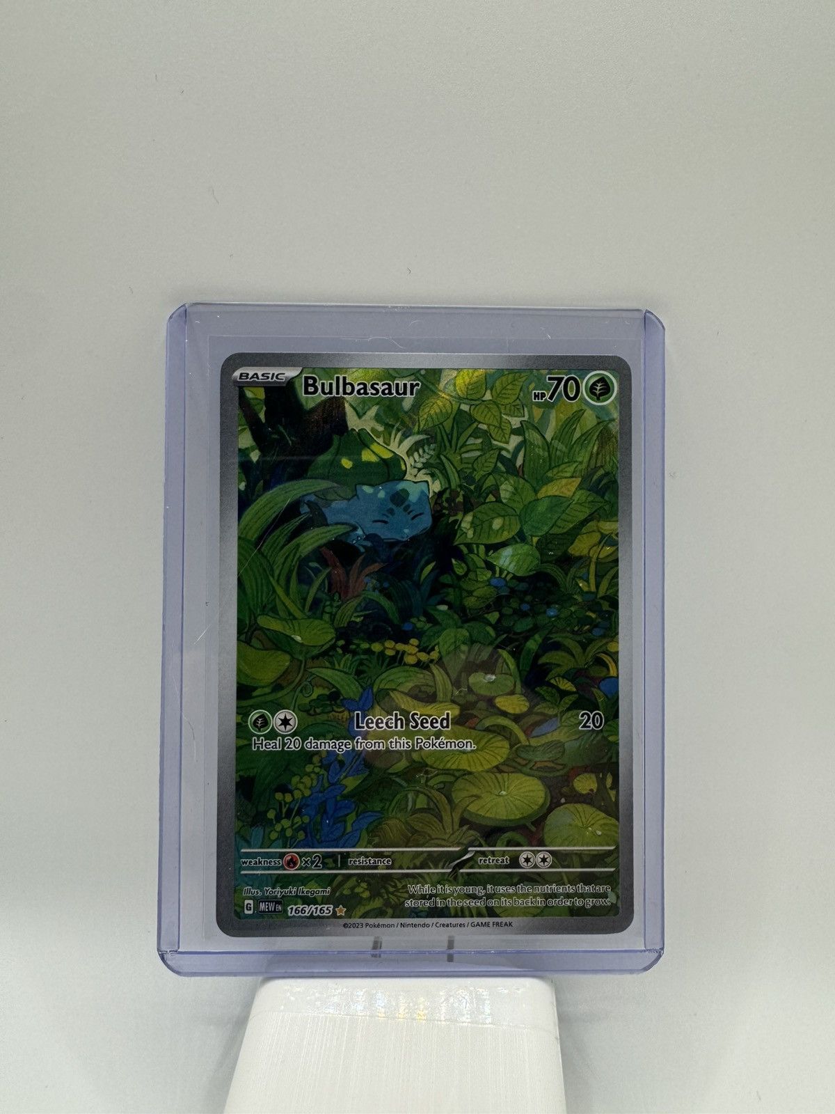 Pokemon Pokemon card Bulbasaur illustration rare SV 151 Size ONE SIZE - 1 Thumbnail