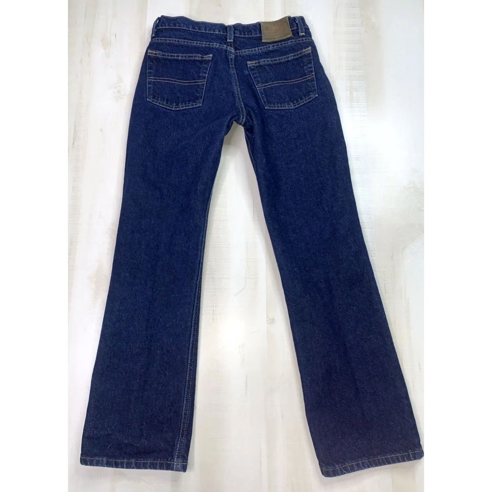 Ralph Lauren VINTAGE Ralph Lauren 67 Bootcut Jeans Womens 4x29-12867 Dark Wash Denim 90s Y2K Size 27" / US 4 / IT 40 - 6 Thumbnail