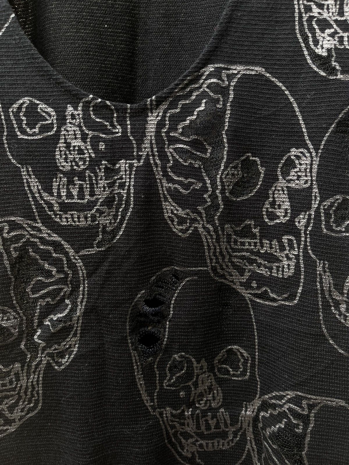 Andy Warhol × Hysteric Glamour Skull printed with distressed Size M / US 6-8 / IT 42-44 - 4 Thumbnail