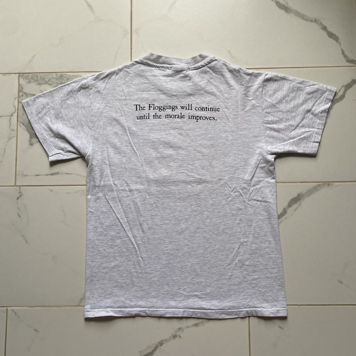 Vintage Vintage 1990s 90s Key West Harbor Service Scuba Tee M Grey Size US M / EU 48-50 / 2 - 2 Thumbnail