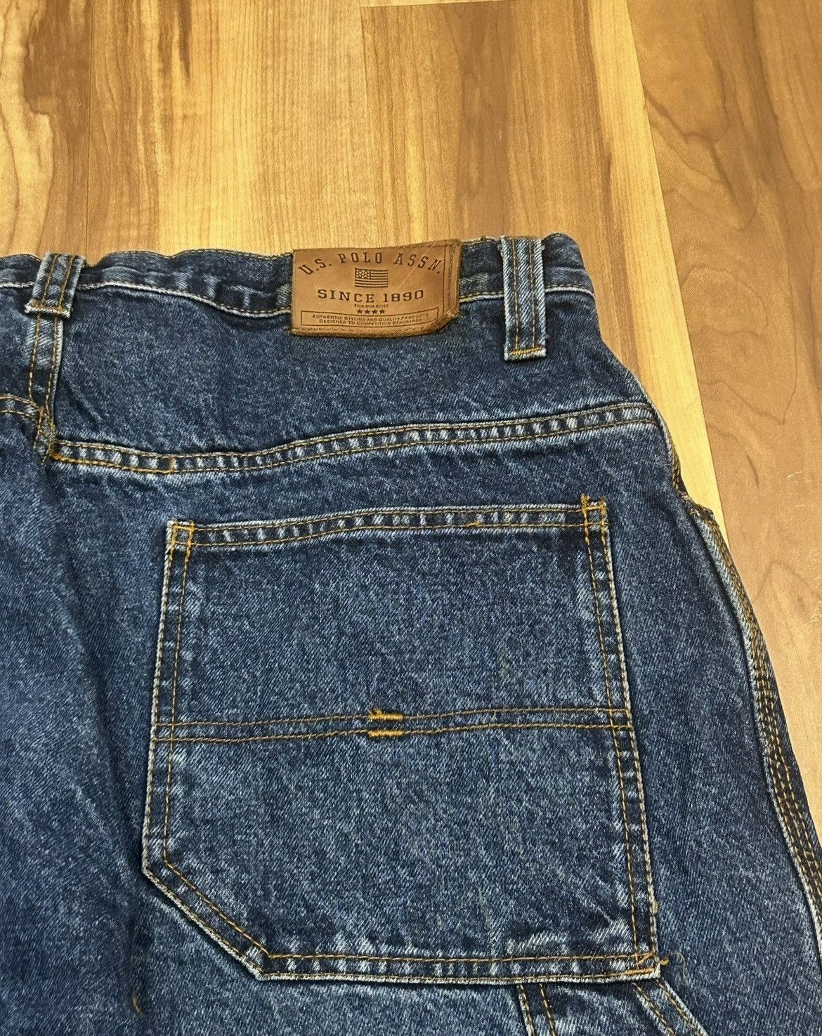 Polo Ralph Lauren U.S. Polo Assn. Carpenter Jeans Size US 34 / EU 50 - 4 Thumbnail