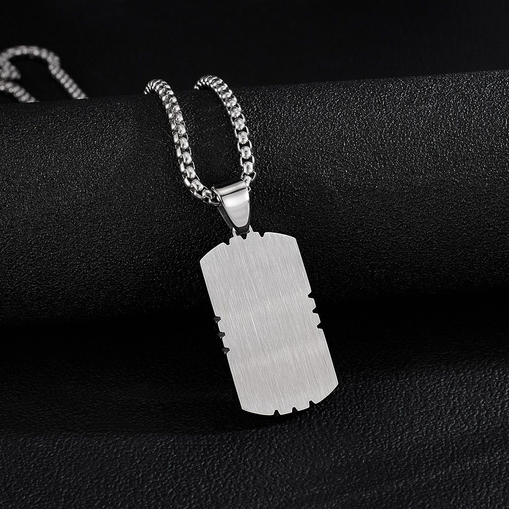 Jewelry Black Titanium Steel Necklace Size ONE SIZE - 7 Thumbnail