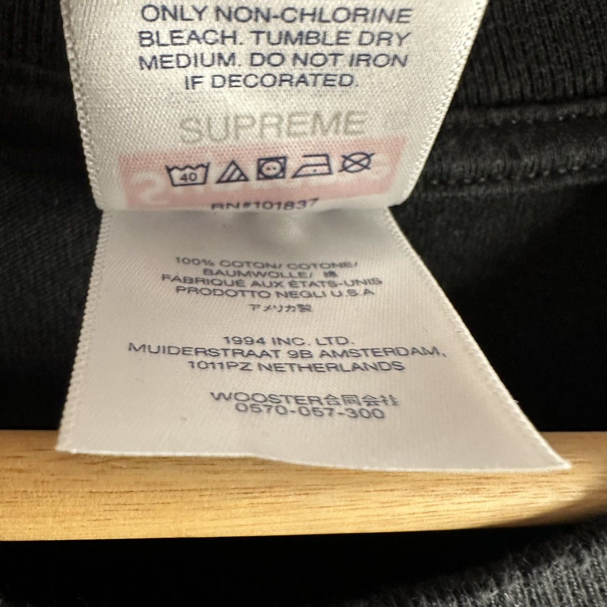 Supreme Supreme Box Logo 23SS Black in Black T-shirts Rare tee Size US L / EU 52-54 / 3 - 4 Thumbnail