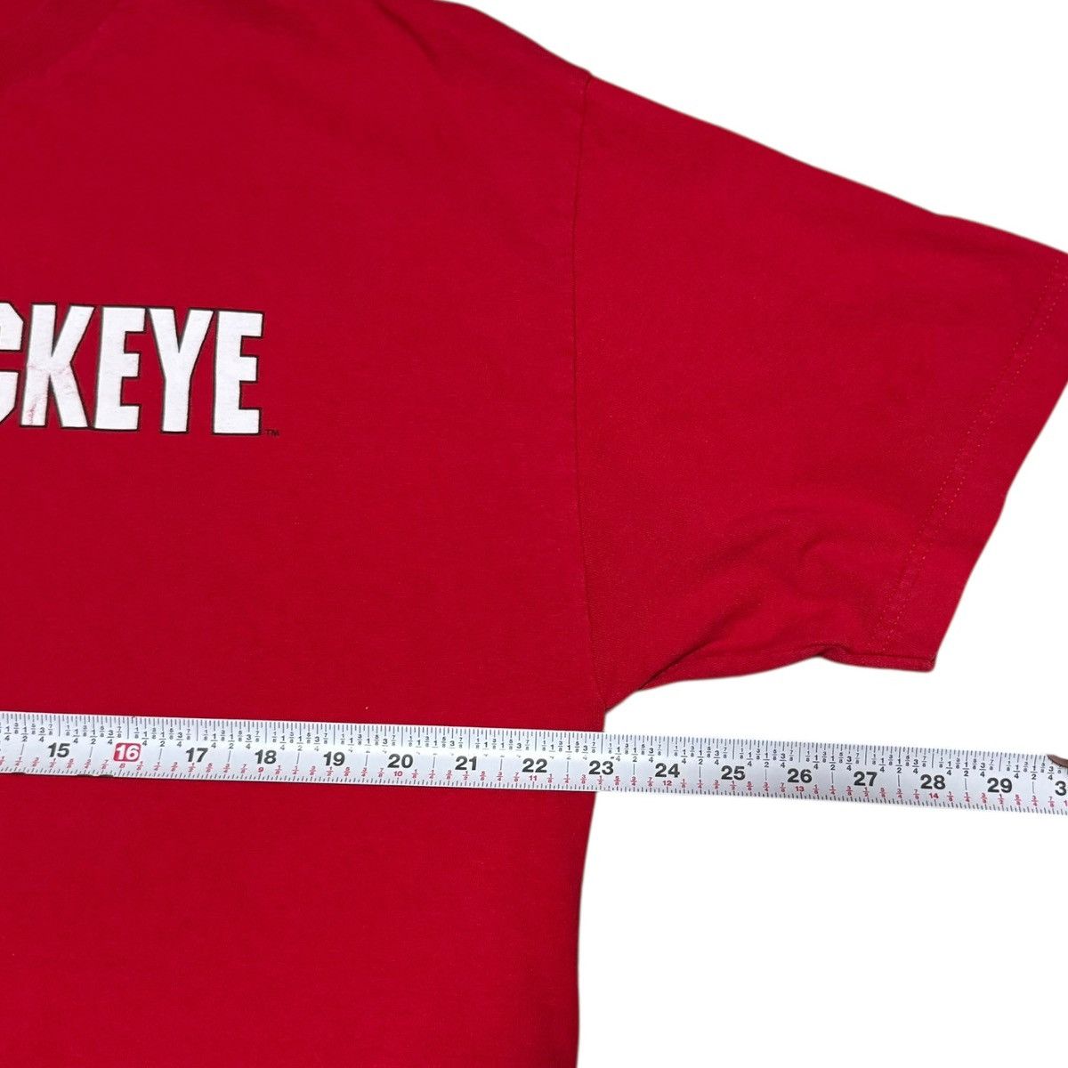 Vintage 2000s Nike Center Swoosh Ohio State Buckeyes Red Shirt XL Size US XL / EU 56 / 4 - 7 Thumbnail