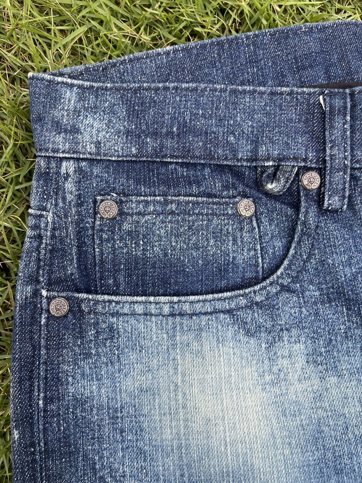 Other Rare Denim Jeans Inspired like Chrome Heart Size US 33 - 6 Thumbnail