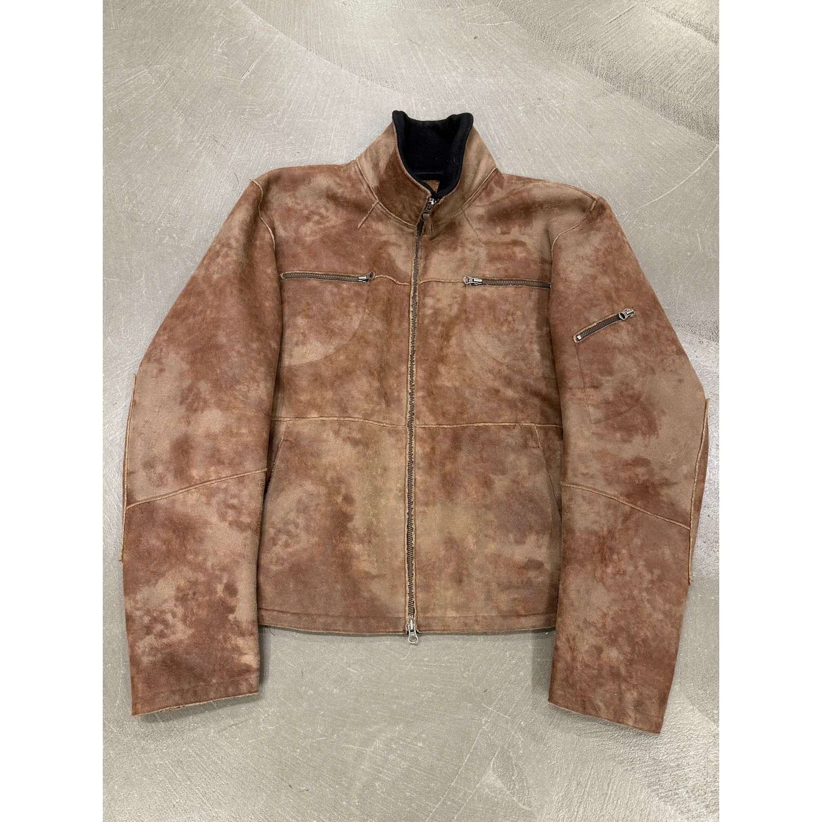 Giorgio Armani 2000s Armani faded faux shearling jacket Size US L / EU 52-54 / 3 - 1 Thumbnail