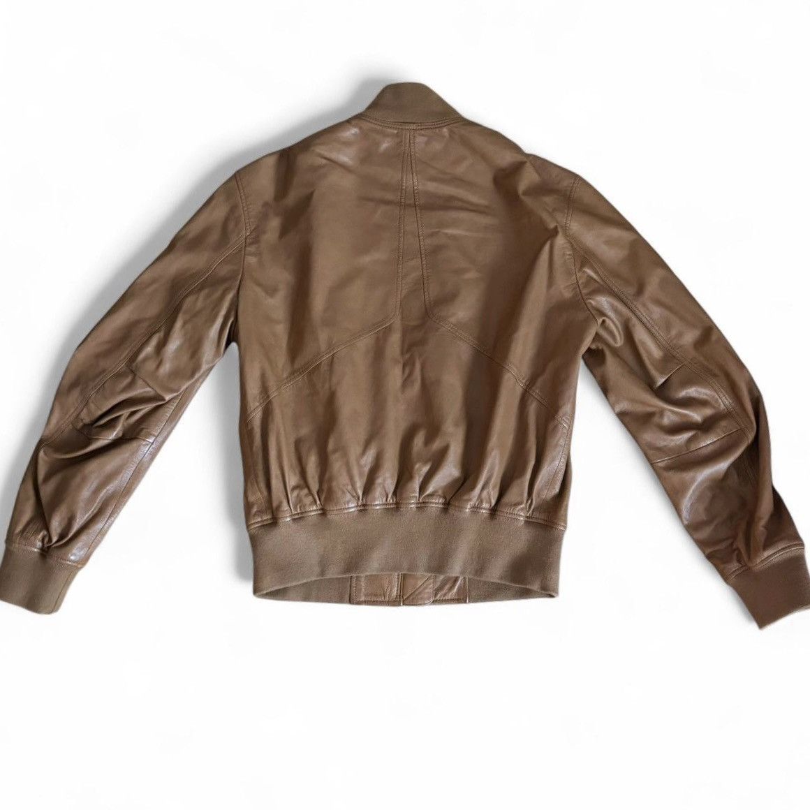 Rag & Bone Rag & Bone Manston Lamb Leather Bomber Jacket Size XXS / US 00 / IT 34 - 3 Thumbnail