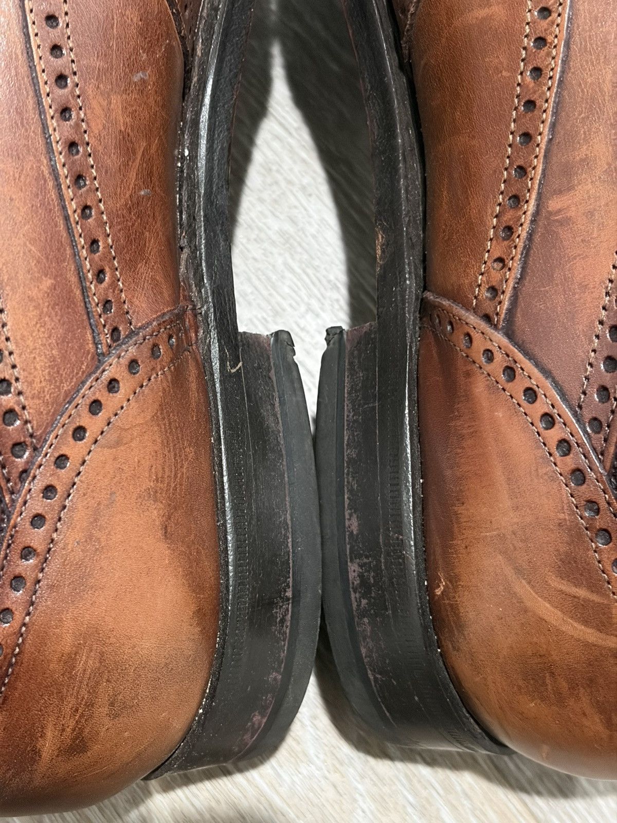 Florsheim Florsheim Magneforce Shoes Leather Wingtip Brogue Oxfords Size US 13 / EU 46 - 10 Thumbnail