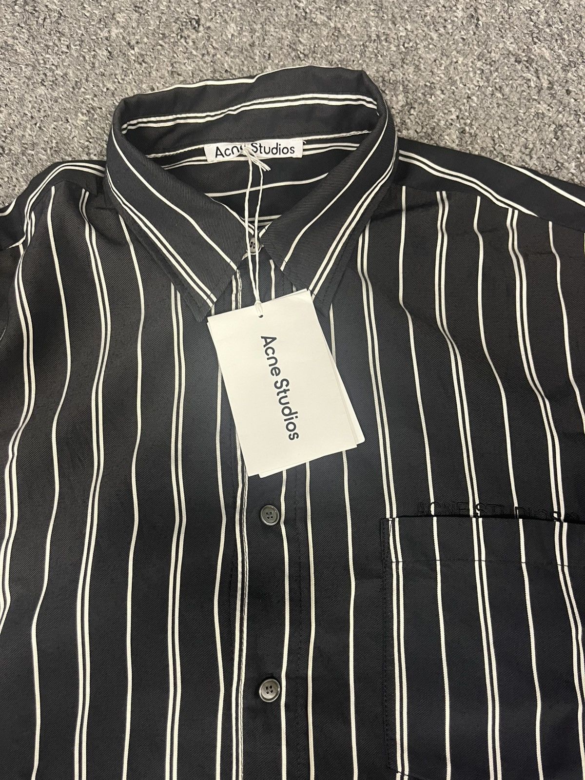 Acne Studios Acne studios stripes shirt Size US L / EU 52-54 / 3 - 5 Thumbnail