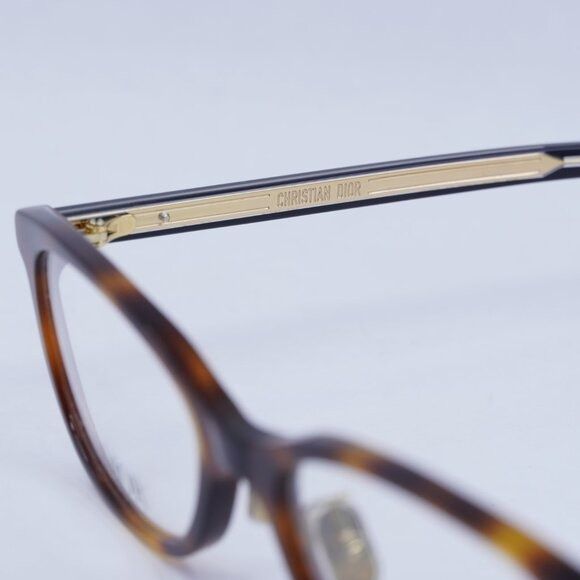 Dior Dior DIORSPIRITO R2J 2600 Eyeglasses Shiny Honey Havana 53mm Size ONE SIZE - 8 Thumbnail