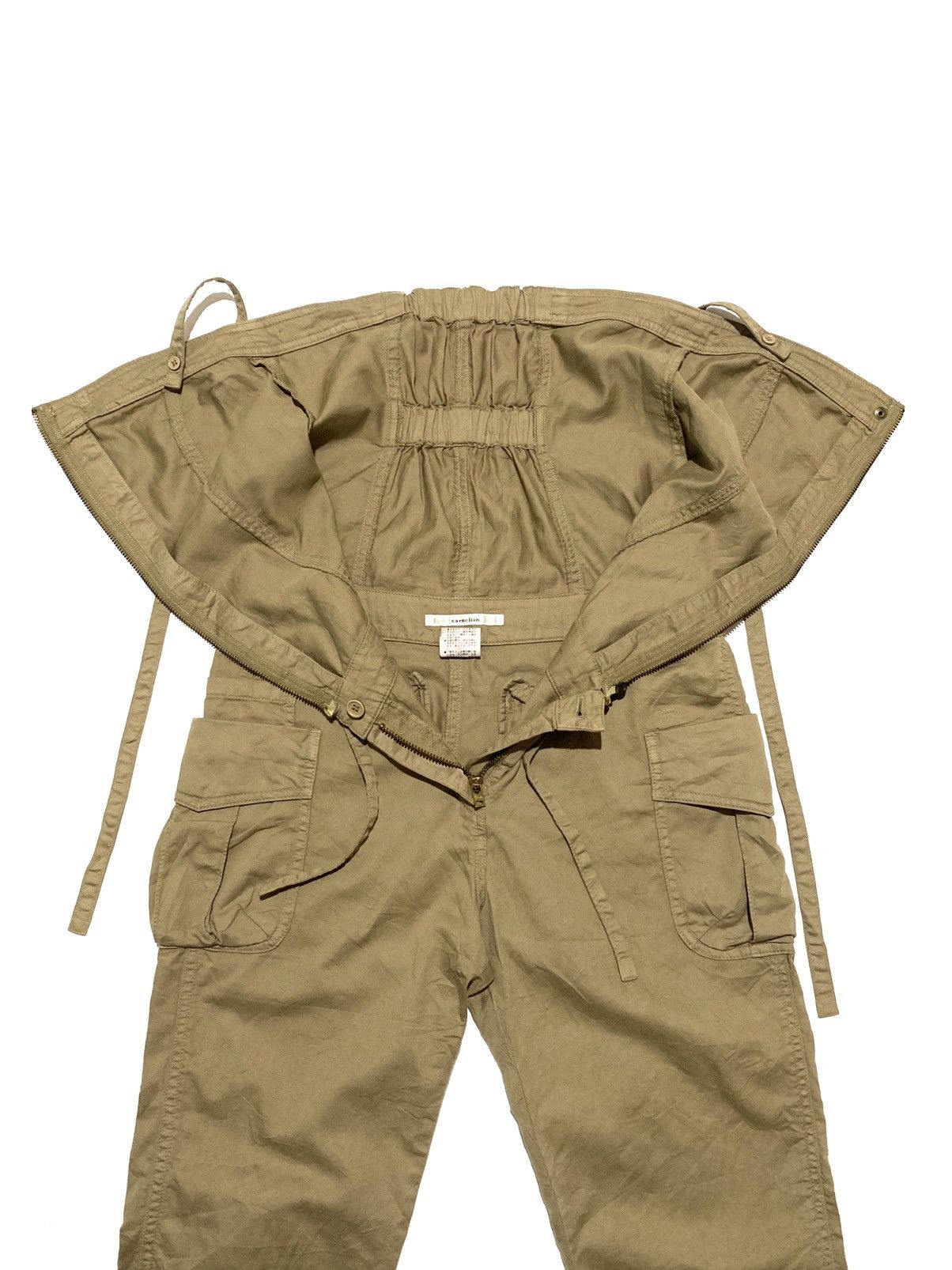 Japanese Brand CARNELIAN JAPANESE BRAND JUMPSUIT CARGO Size 30" / US 8 / IT 44 - 2 Thumbnail