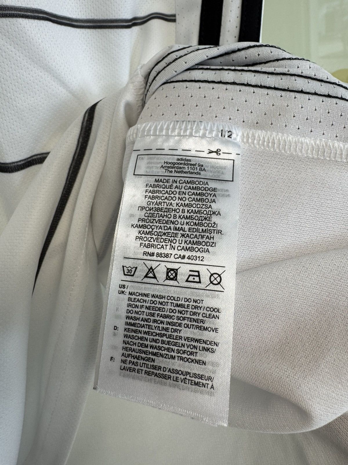 Adidas Germany 2020-2021 Home Soccer Jersey Football Kit Shirt Size US M / EU 48-50 / 2 - 12 Thumbnail
