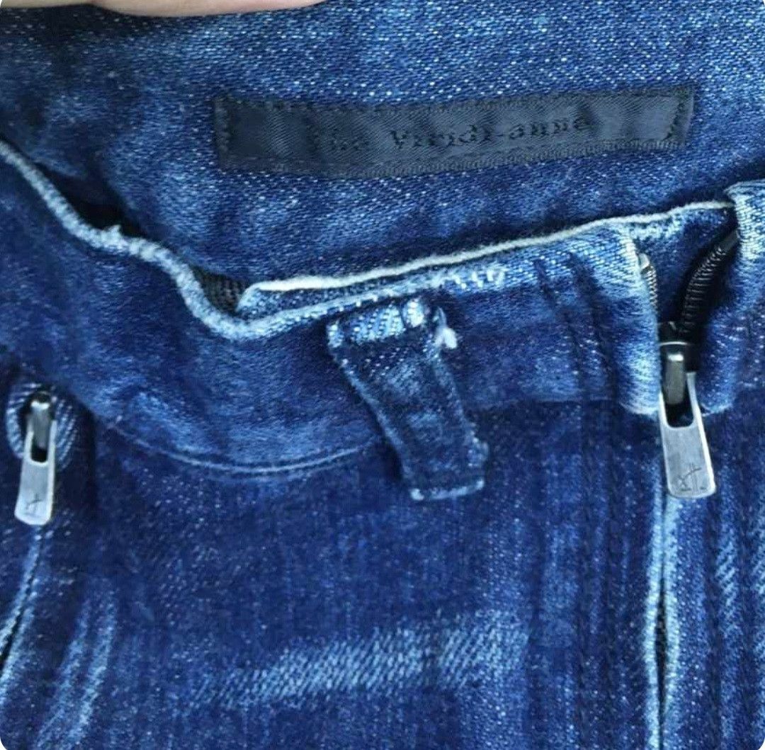 The Viridi-anne × Vintage The Viridi Anne Triple Zipper Denim Pants Size US 33 - 10 Thumbnail