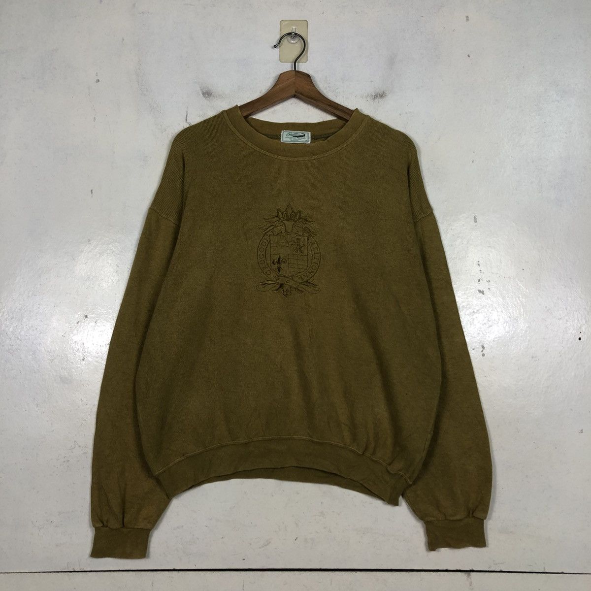 Japanese Brand 📌Vintage Jumper Stadium Sweatshirt Crocodile Big Logo Size US L / EU 52-54 / 3 - 3 Thumbnail