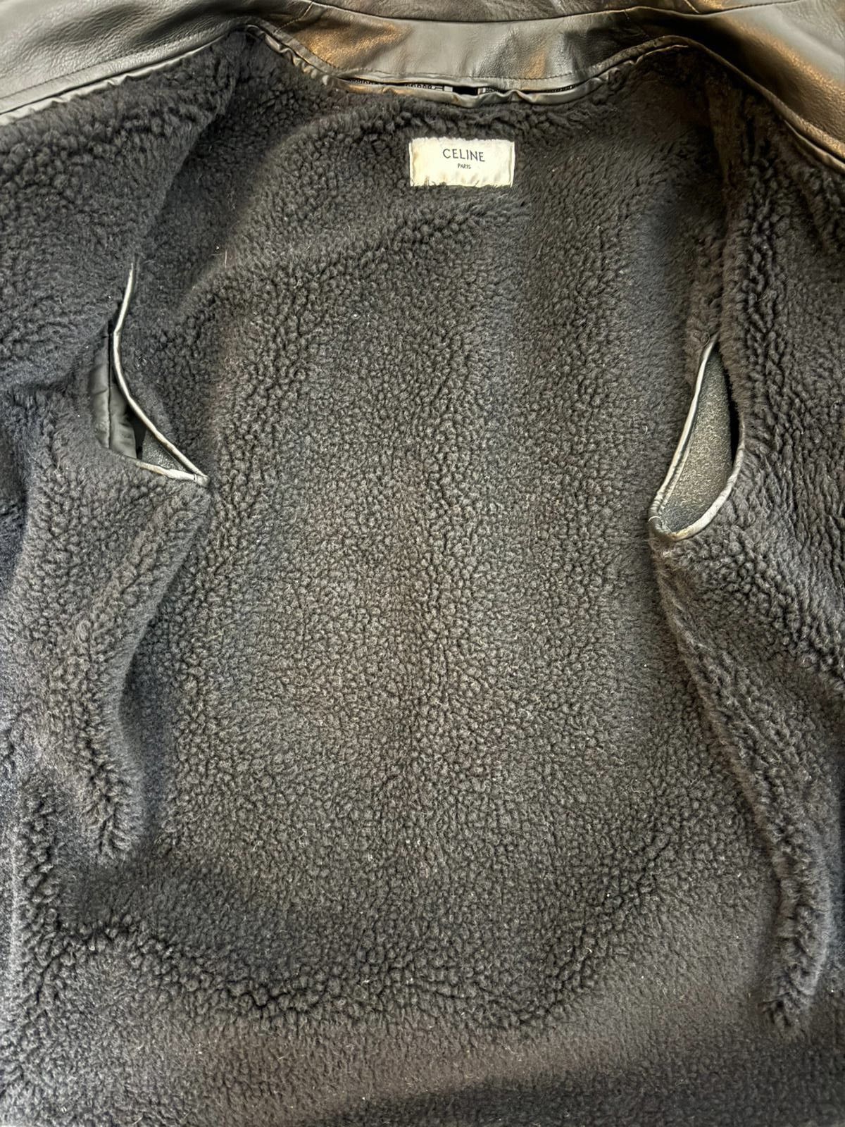 Celine FW22 POLICEMAN SHEARLING JACKET Size US M / EU 48-50 / 2 - 2 Thumbnail