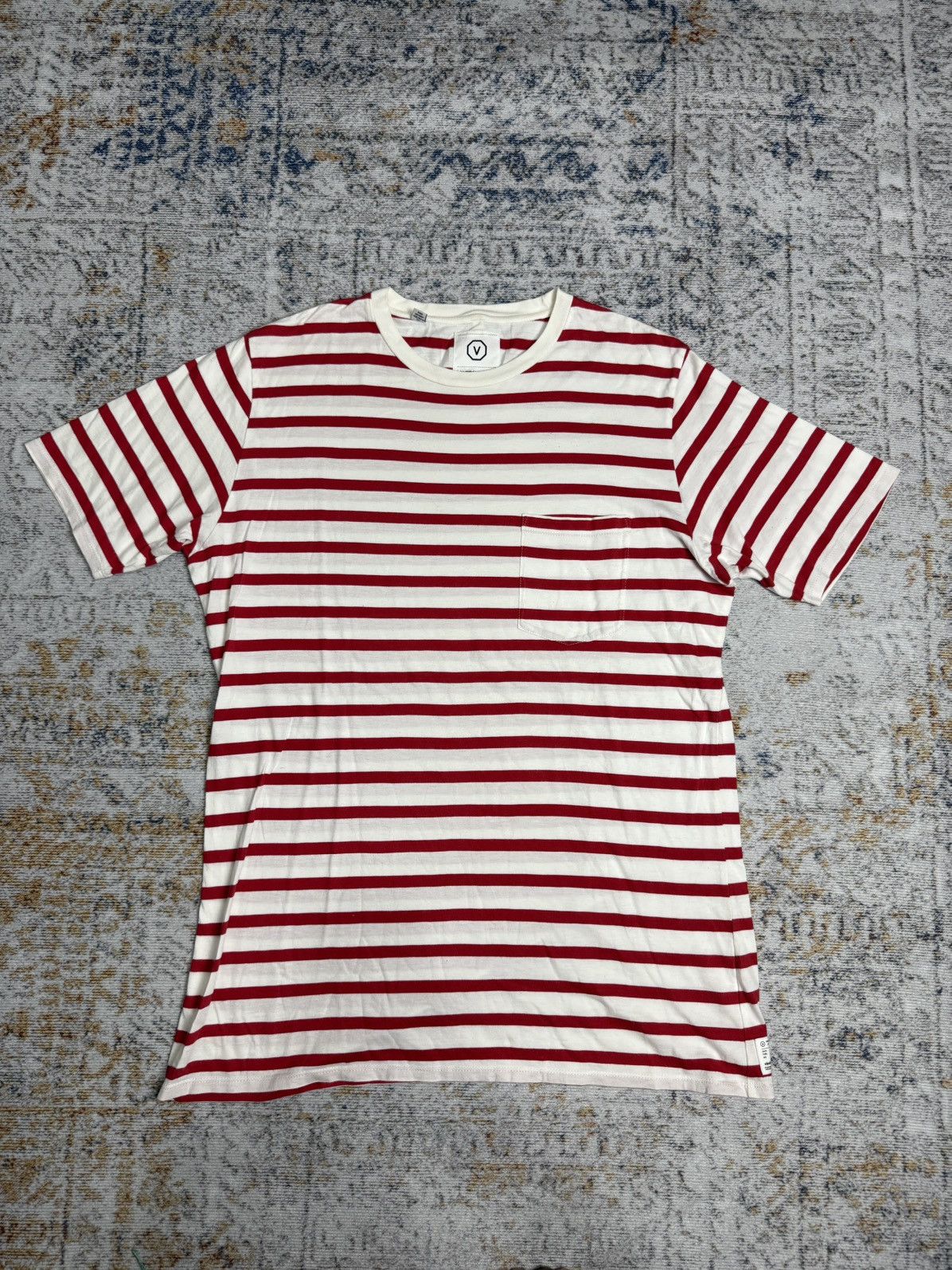 Visvim strip pocket tshirt