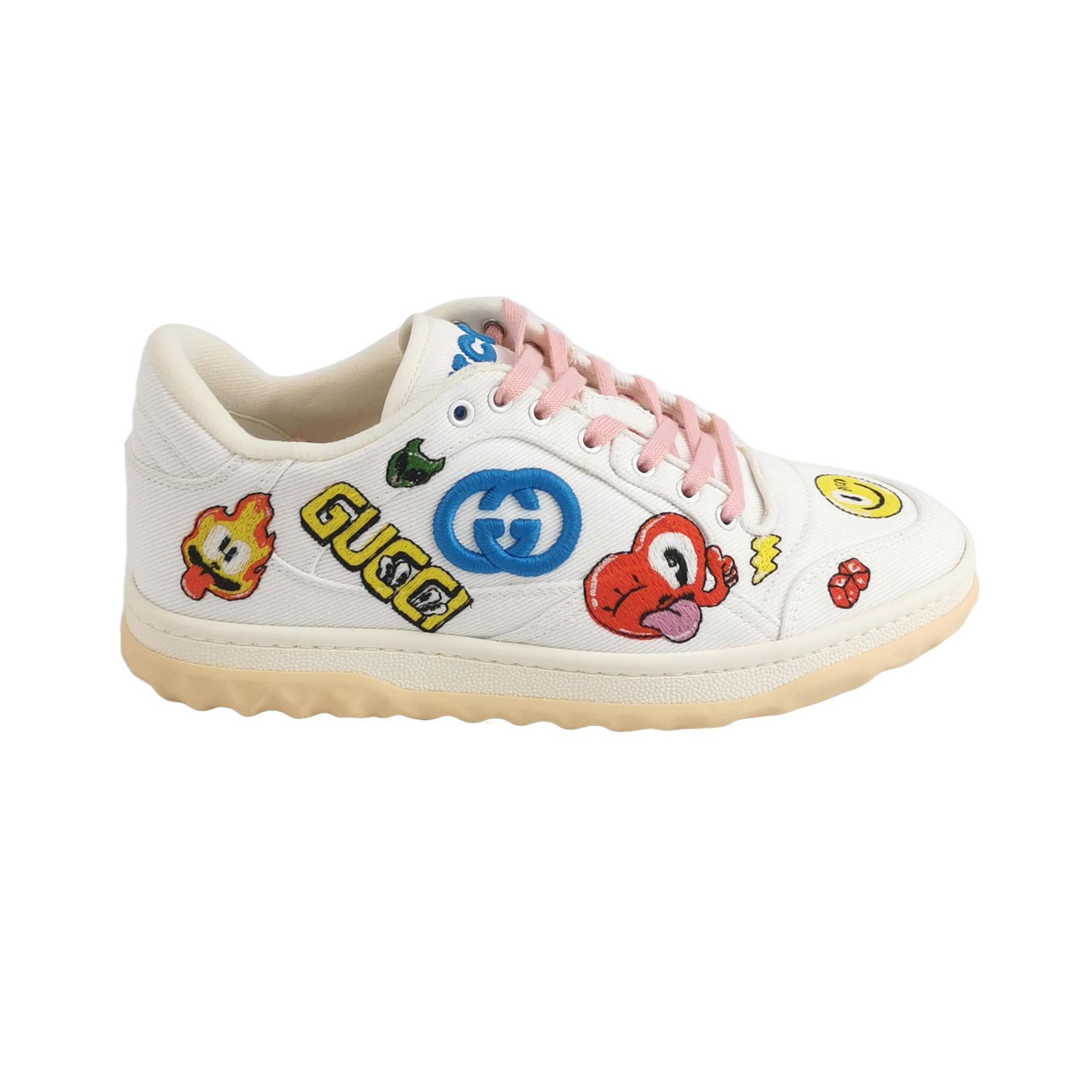 Gucci Gucci Women 6-5 Lowtop Sneakers Size US 6.5 / IT 36.5 - 1 Thumbnail