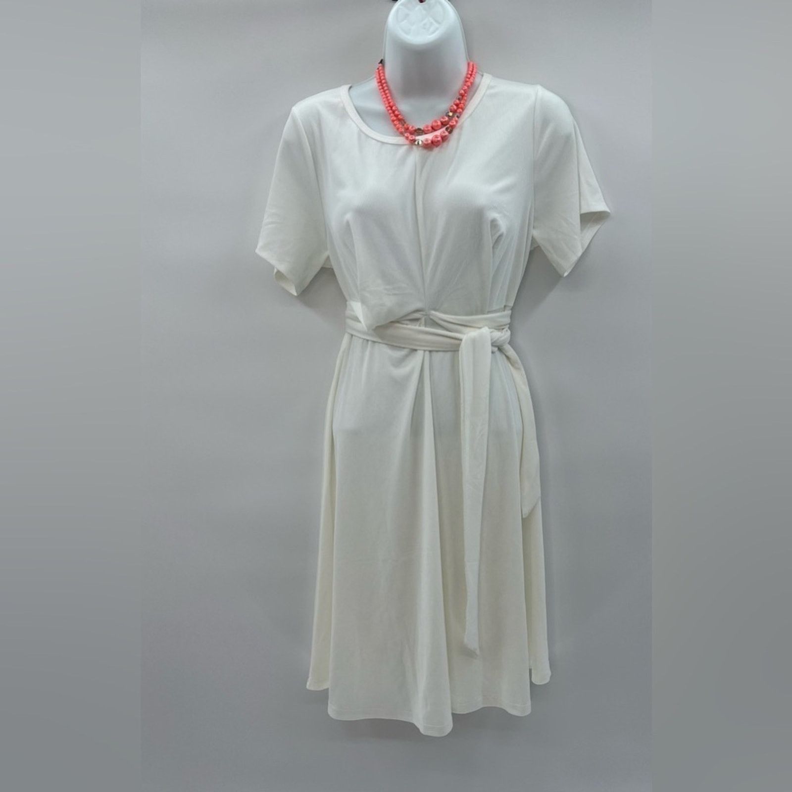& Other Stories Aiswi Elegant White Dress Size M NWOT Size M / US 6-8 / IT 42-44 - 5 Thumbnail