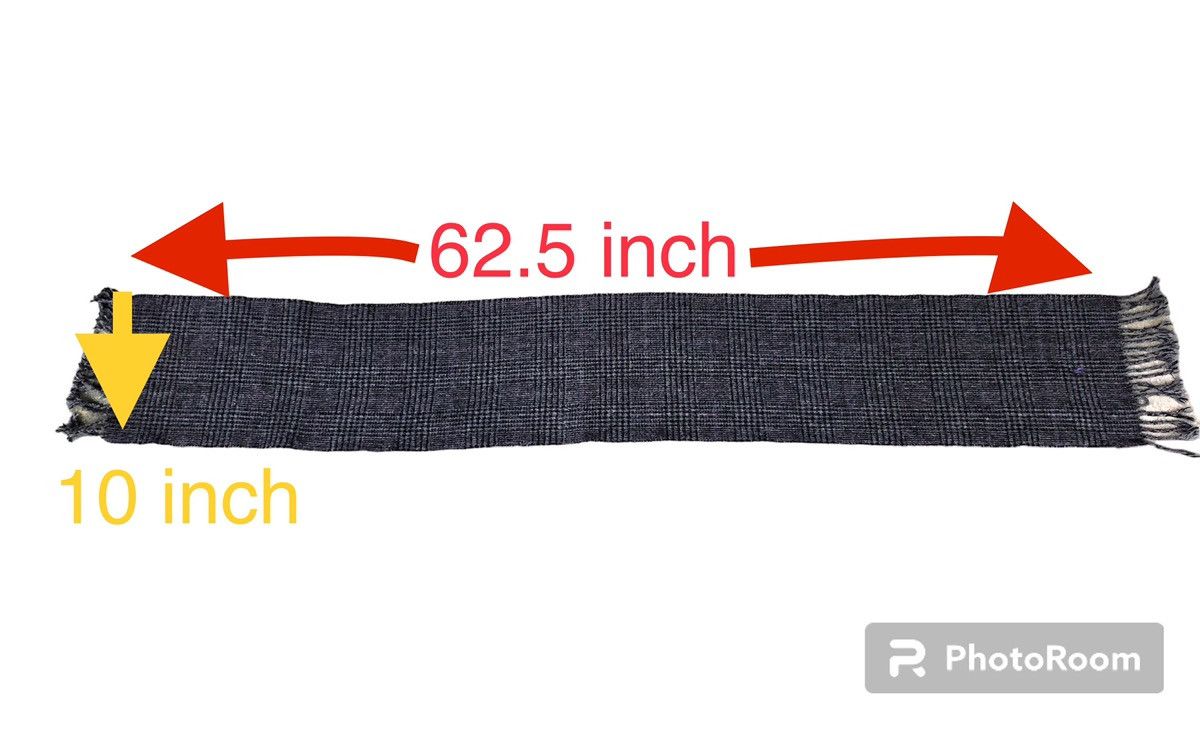 Polo Ralph Lauren Polo Ralph Lauren wool scarf muffler Size ONE SIZE - 3 Thumbnail