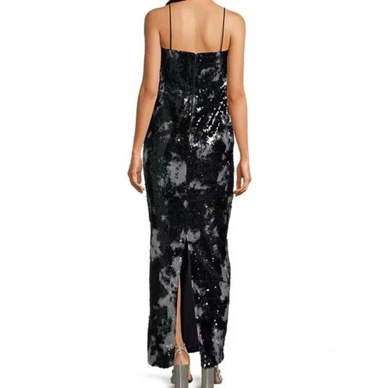 Marchesa Muse Marchesa Geranium Sequin Strapless Sheath Ombre Gown Size M / US 6-8 / IT 42-44 - 2 Thumbnail