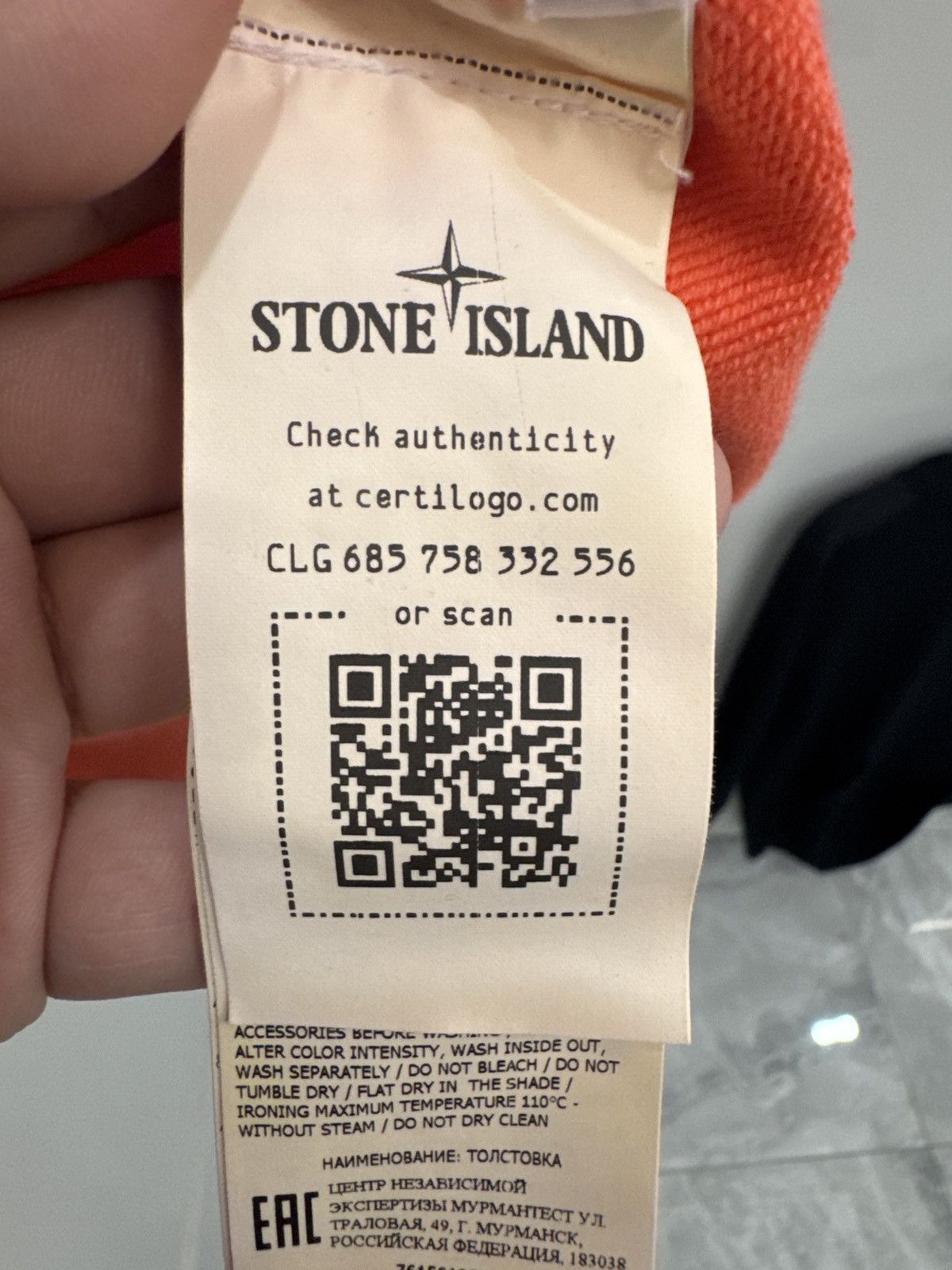 Stone Island Stone Island Orange Quarter Zip Size US M / EU 48-50 / 2 - 7 Thumbnail