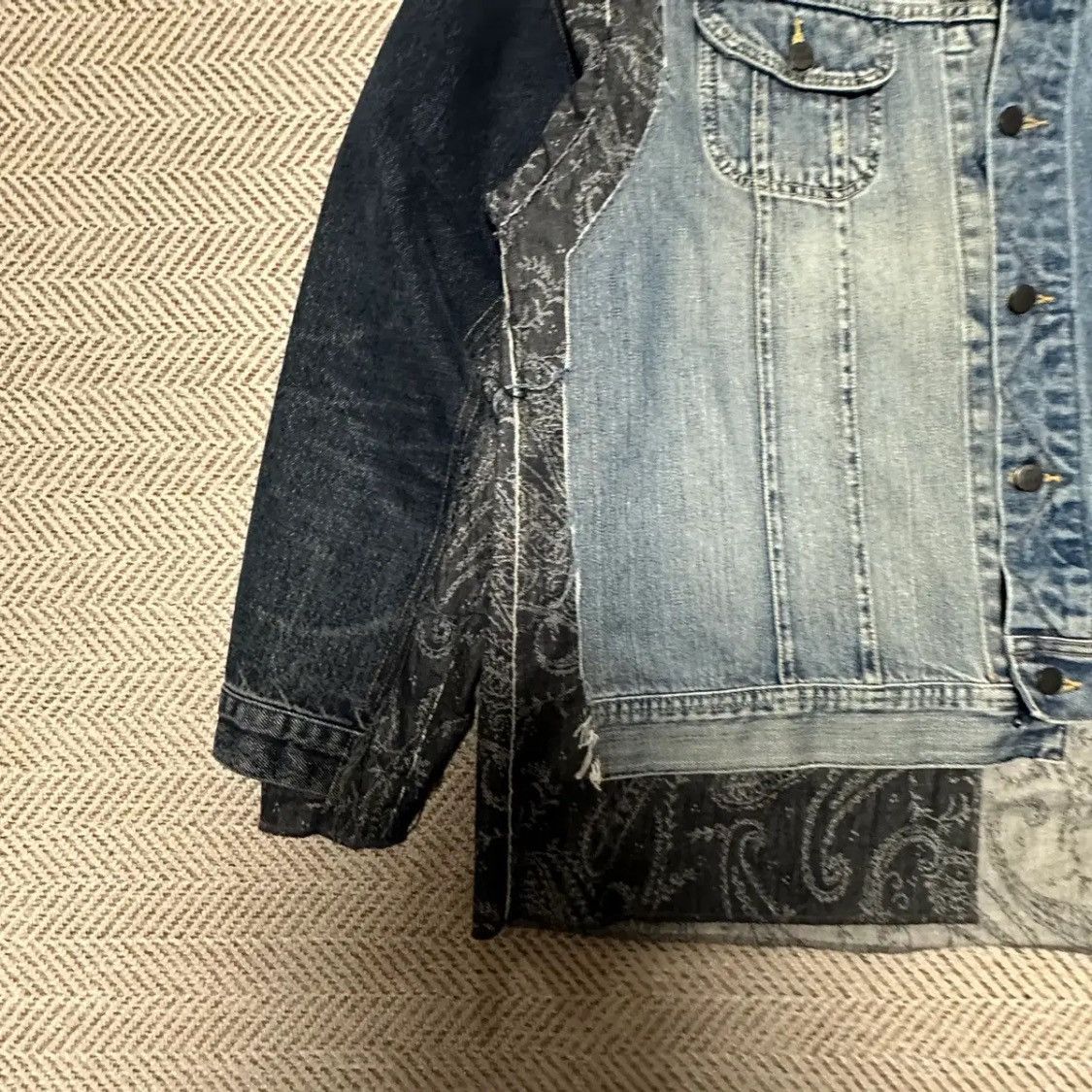 Needles Rebuild By Needles Denim Jacket Size US L / EU 52-54 / 3 - 4 Thumbnail