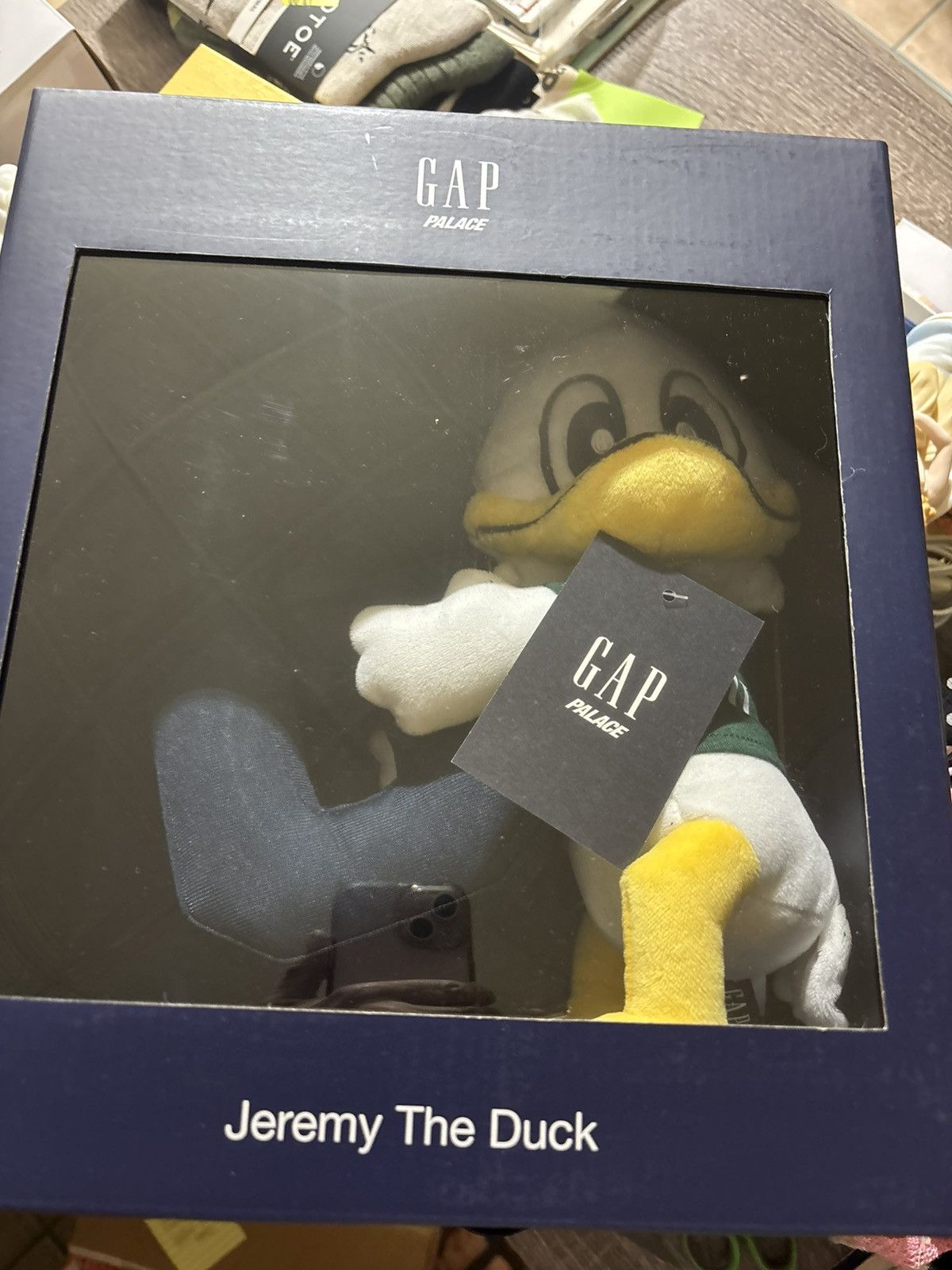 Gap × Palace Palace x Gap Jeremy the Duck Plush Toy Doll in White Multi Size ONE SIZE - 1 Thumbnail