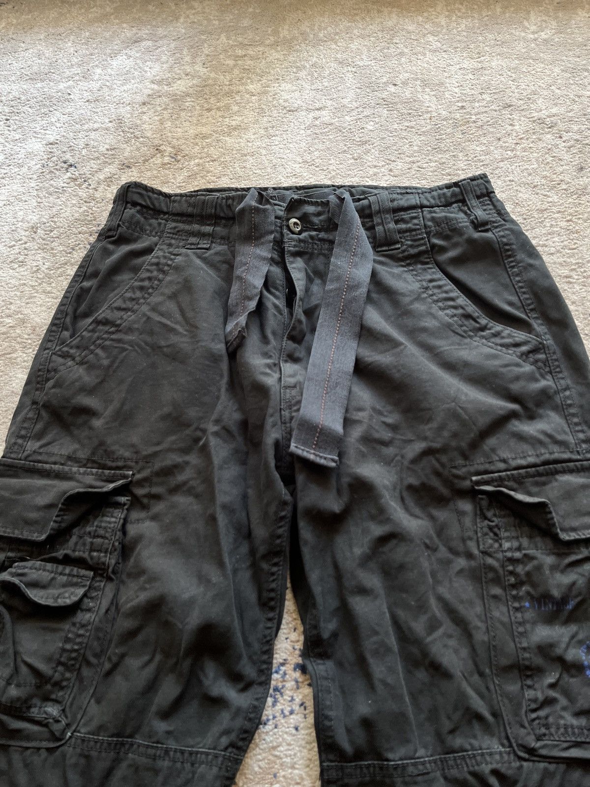 Hysteric Glamour × Japanese Brand Vintage Rick Owens Junya Watanabe Style Black Jeans Size US 32 / EU 48 - 4 Thumbnail