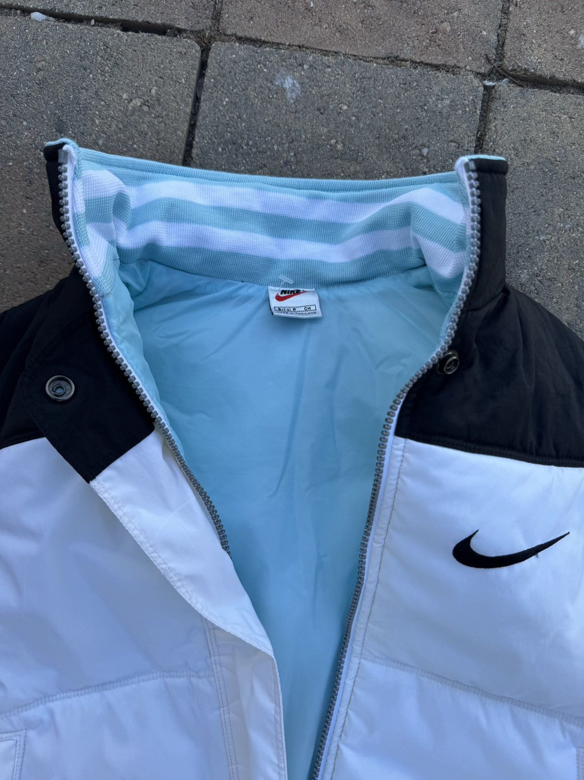 Nike × Vintage Vintage Nike Puffer Vest Size S / US 4 / IT 40 - 3 Thumbnail